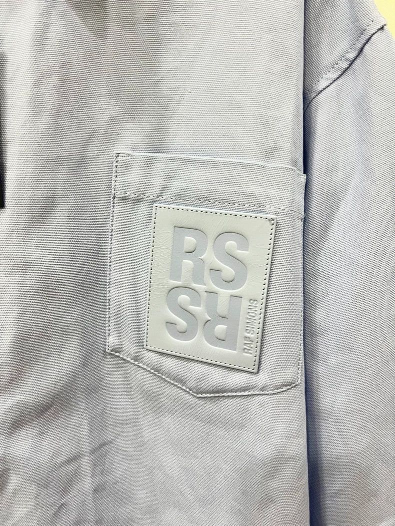 Raf Simons Raf simons 23ss raf leather brand denim jacket Size US M / EU 48-50 / 2 - 3 Thumbnail