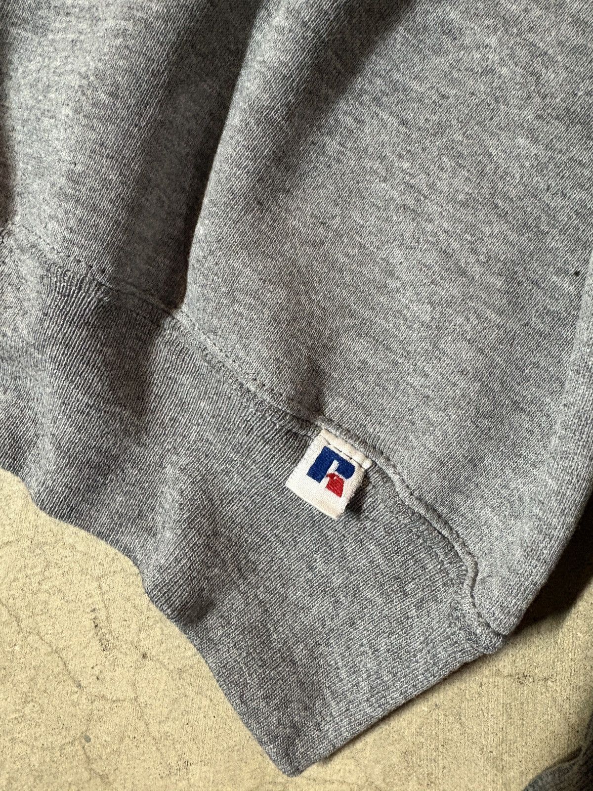 Russell Athletic VTG 90s Russell Rebel Crewneck Sweatshirt Made In USA Gray Size US XL / EU 56 / 4 - 3 Thumbnail