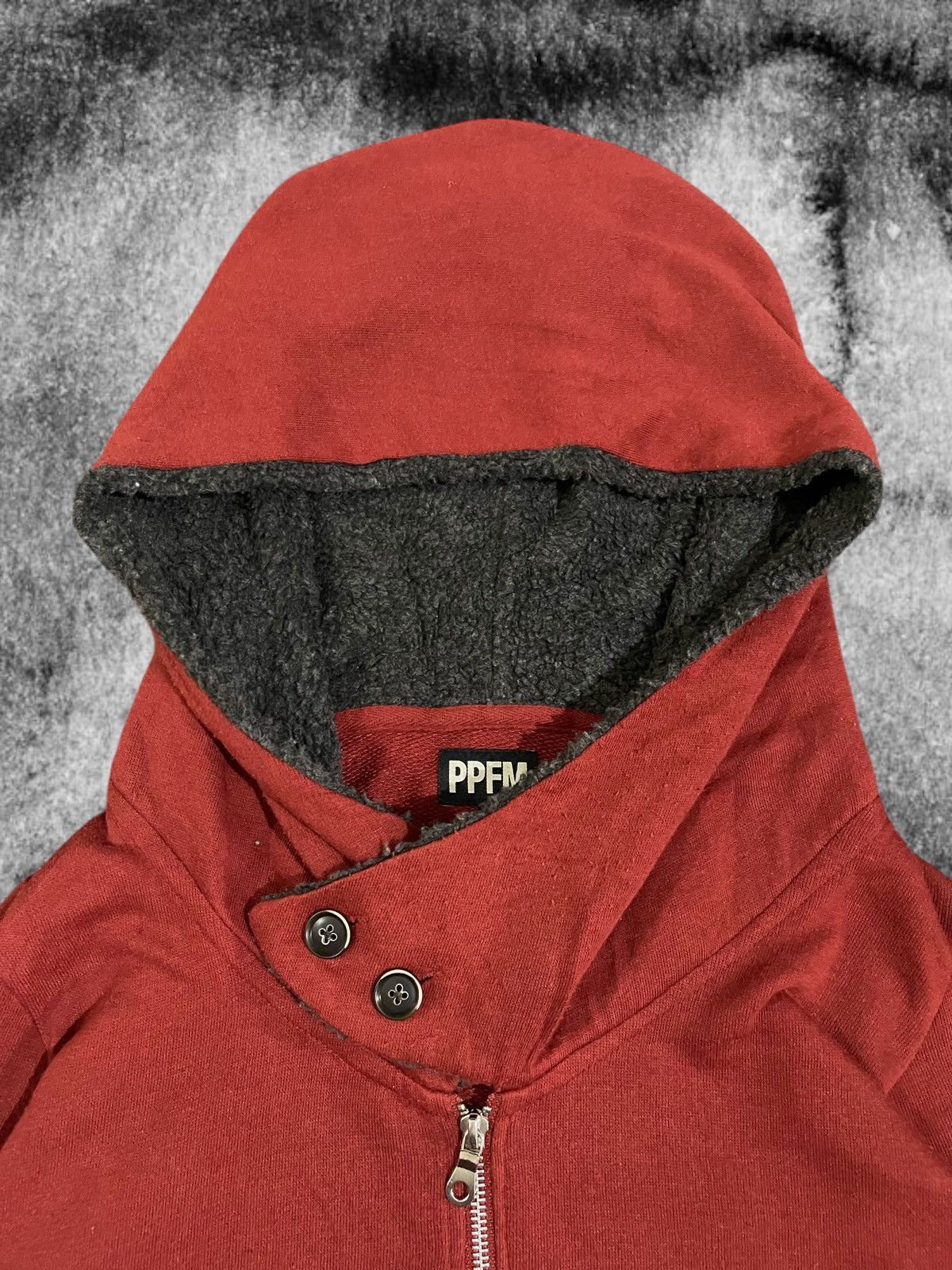 PPFM 2000's PPFM Wizard Ninja Thumbhole Vkei Sherpa Hoodie Size US M / EU 48-50 / 2 - 6 Thumbnail