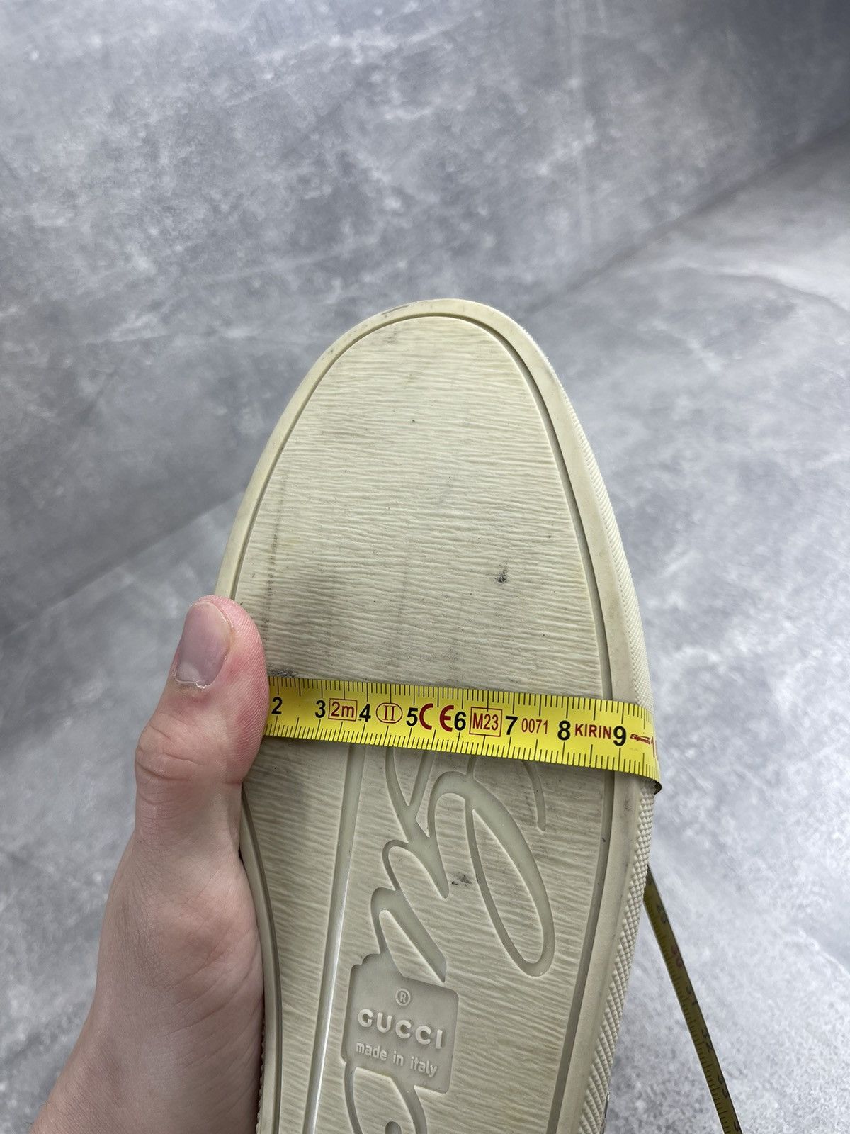 Gucci Gucci GG Supreme Guccissima Python Trim Sneakers Sneakers Size US 10 / IT 40 - 11 Thumbnail