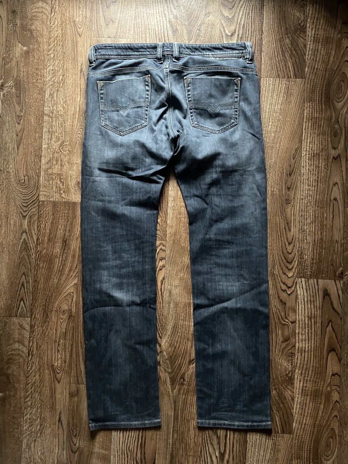 Diesel Diesel Safado Distressed Blue Jeans Vintage 00s Y2K Size US 33 - 1 Thumbnail