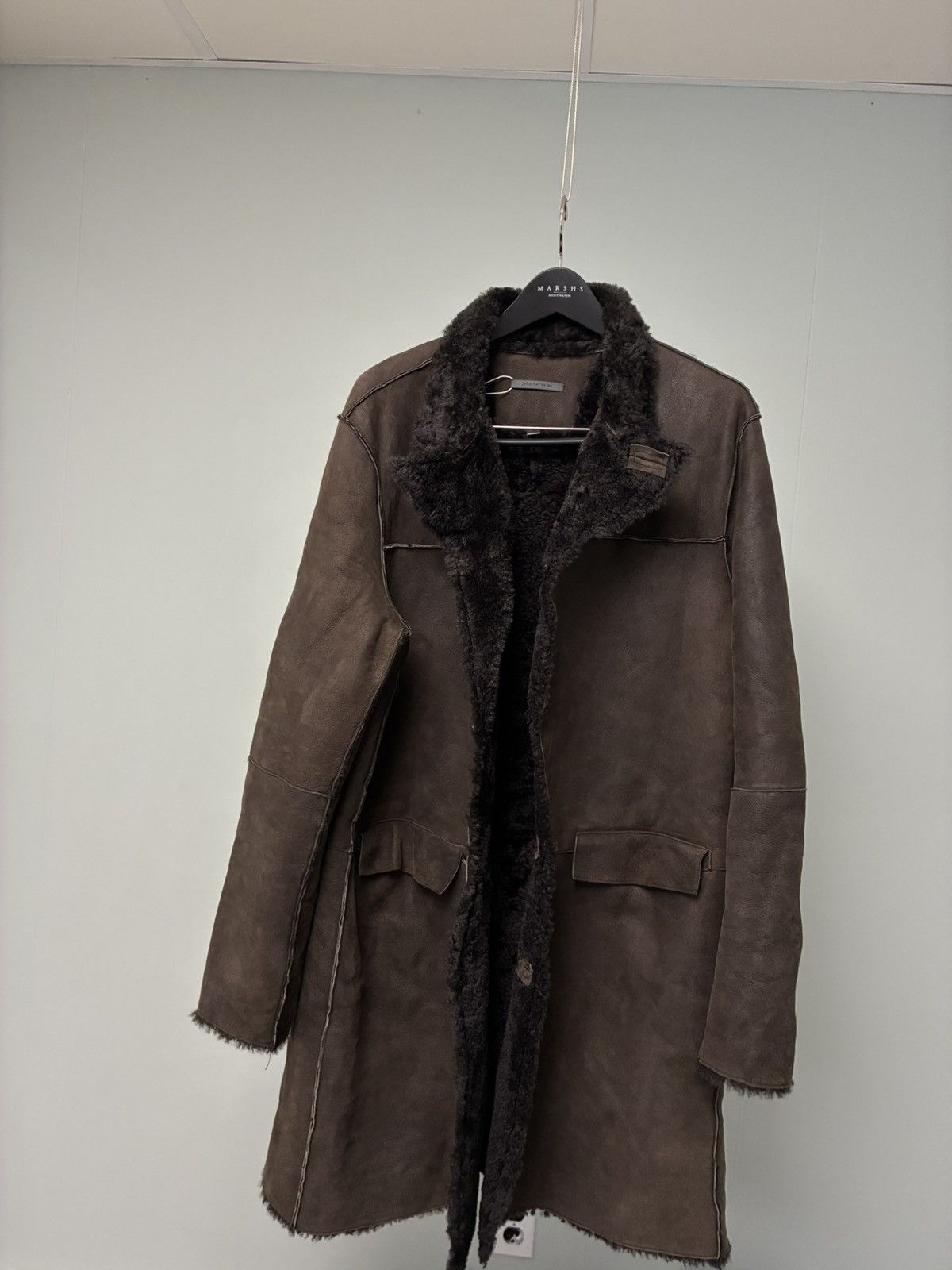 John Varvatos Shearling Coat Size EU 52 USA 42 Size US L / EU 52-54 / 3 - 18 Thumbnail