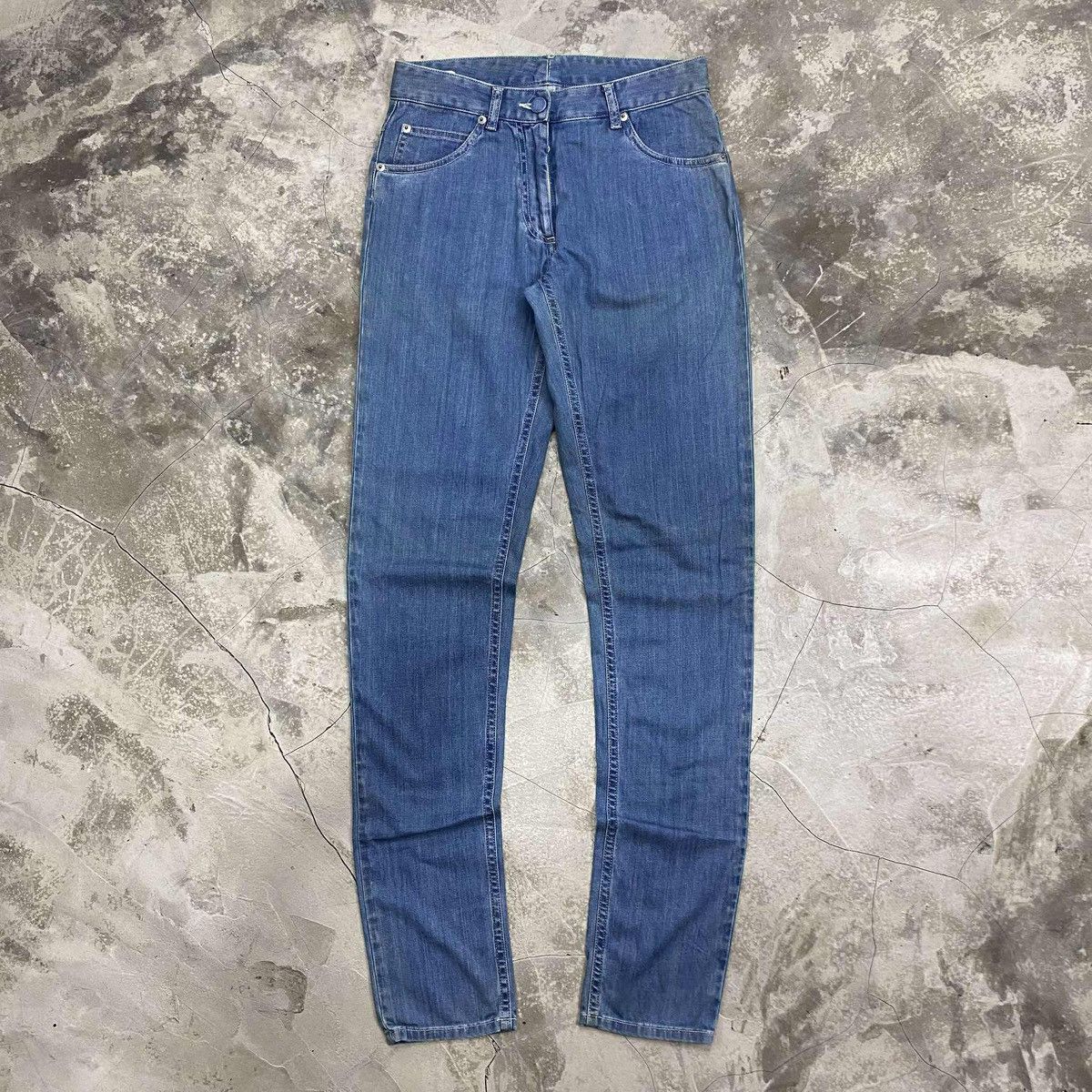 Maison Margiela Line One 4 Stitches Classic Blue Jeans Size US 28 / EU 44 - 2 Thumbnail