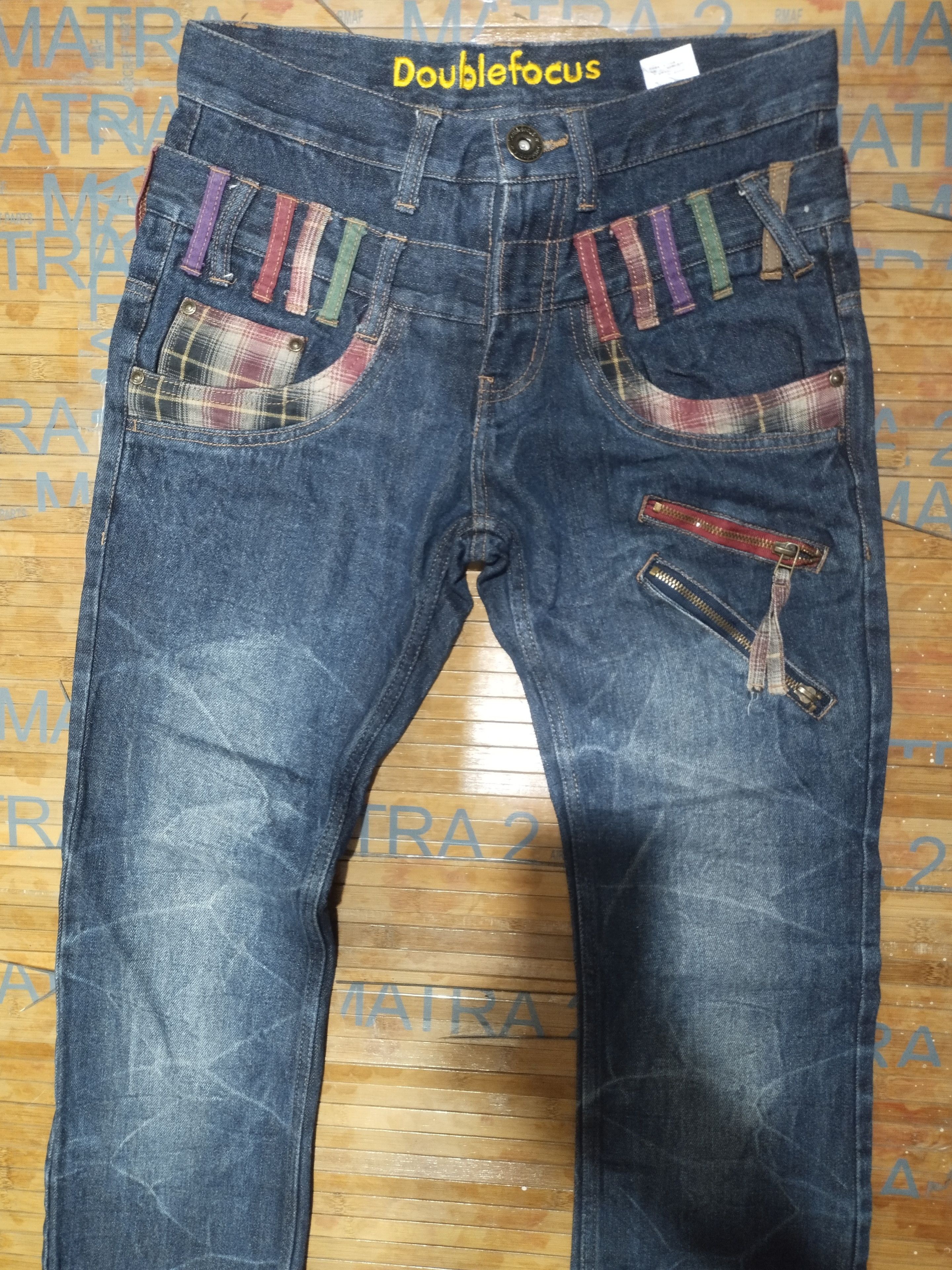 Japanese Brand Jeans Daublefokus ,Japan Style Sz 30" Size US 30 / EU 46 - 10 Thumbnail