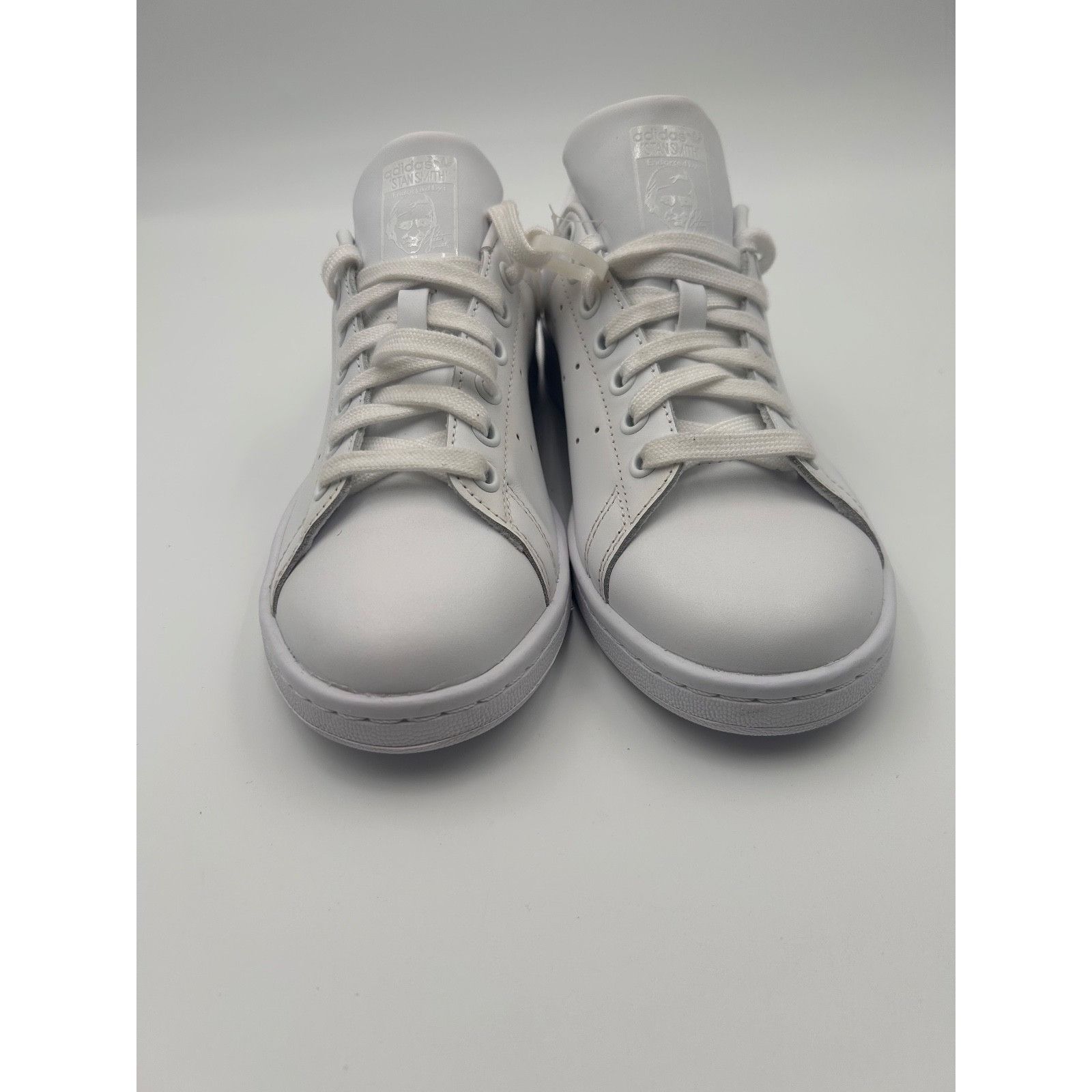 Adidas adidas Stan Smith All White Leather Sneakers Men’s US 6 Size US 6 / EU 39 - 1 Thumbnail