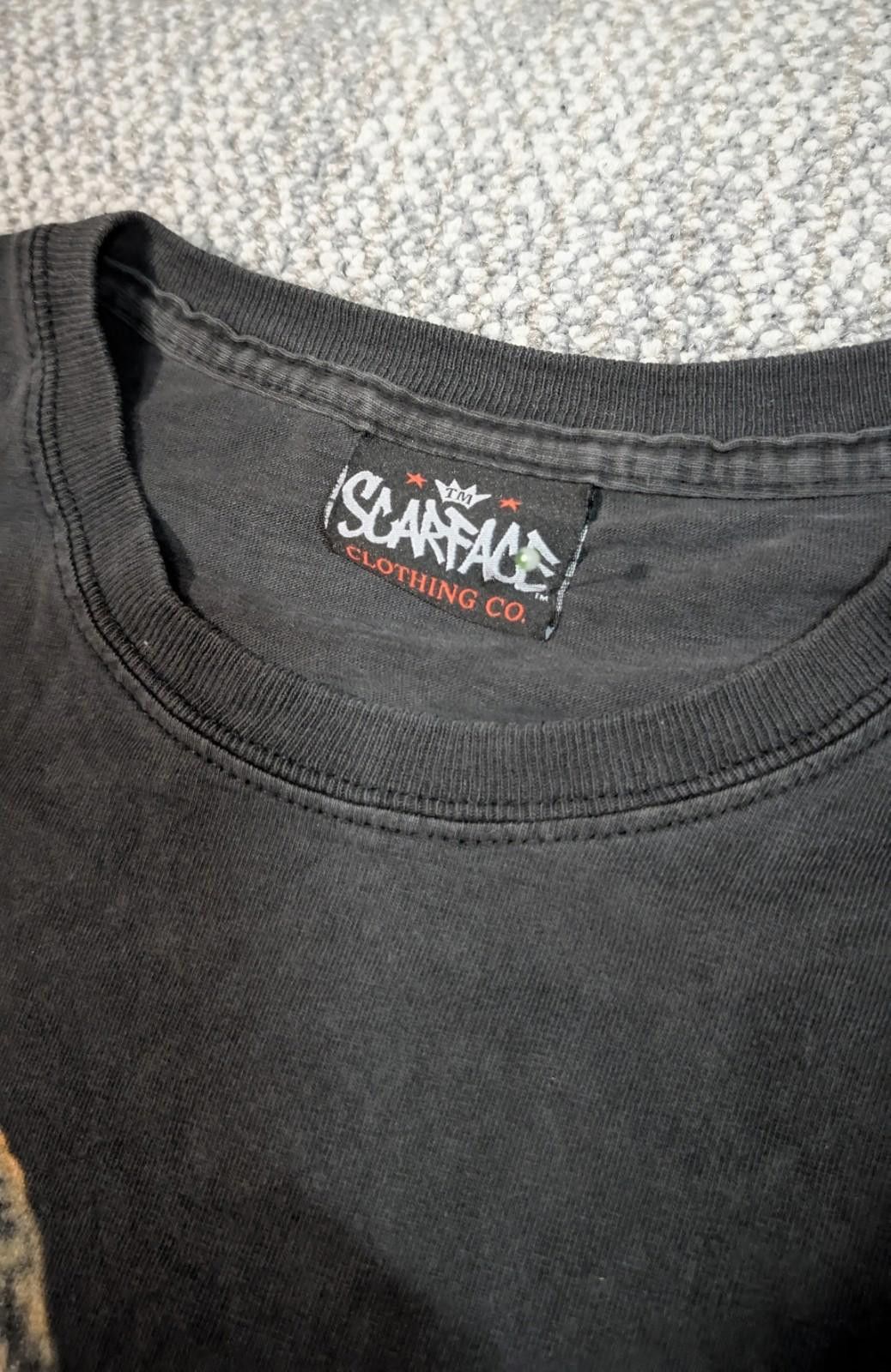 Surface To Air VTG Scarface Clothing Company Graphic Print XL Shirt Size US XL / EU 56 / 4 - 6 Thumbnail
