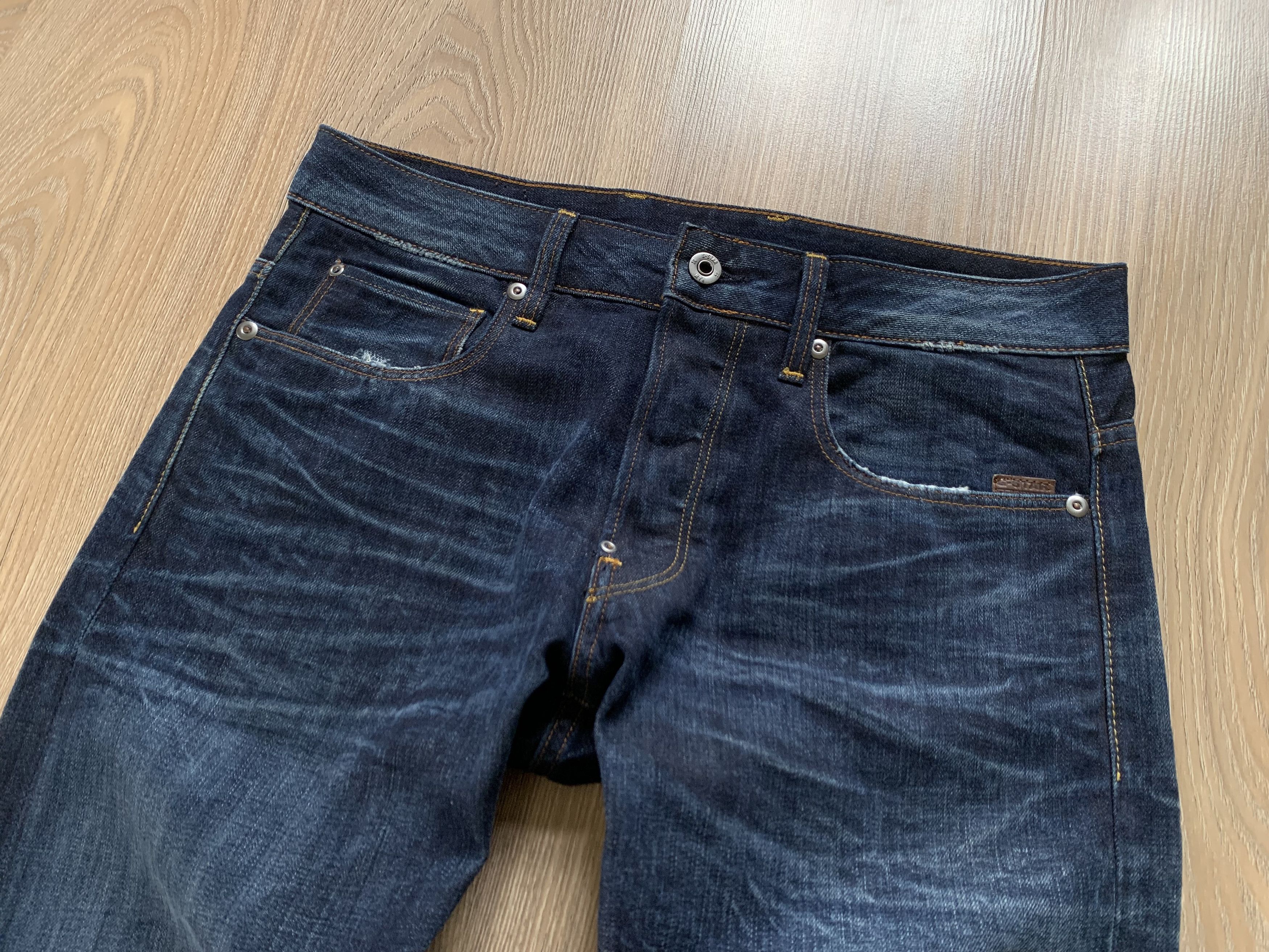 G-Star G Star Raw Attacc Straight Denim Jeans Size US 31 - 5 Thumbnail