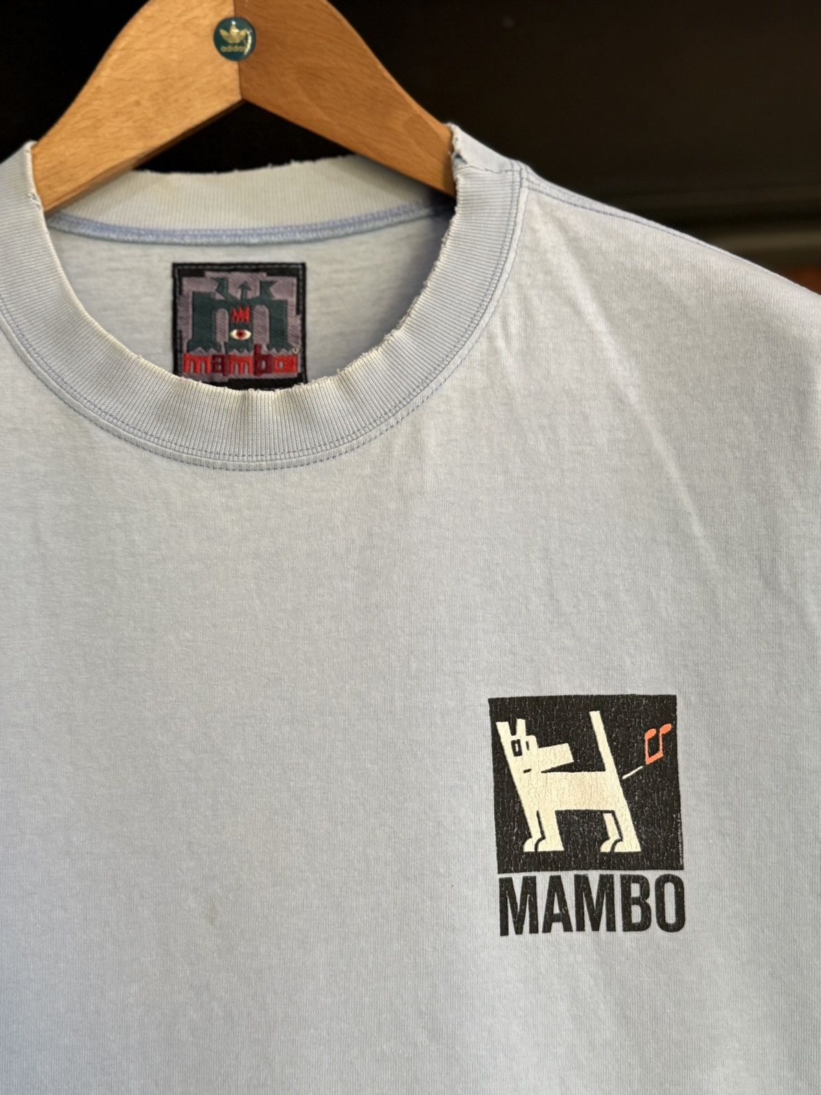 Mambo × Vintage Thrashed Vintage 80s Mambo Accept No Substitutes Tee Size US L / EU 52-54 / 3 - 10 Thumbnail