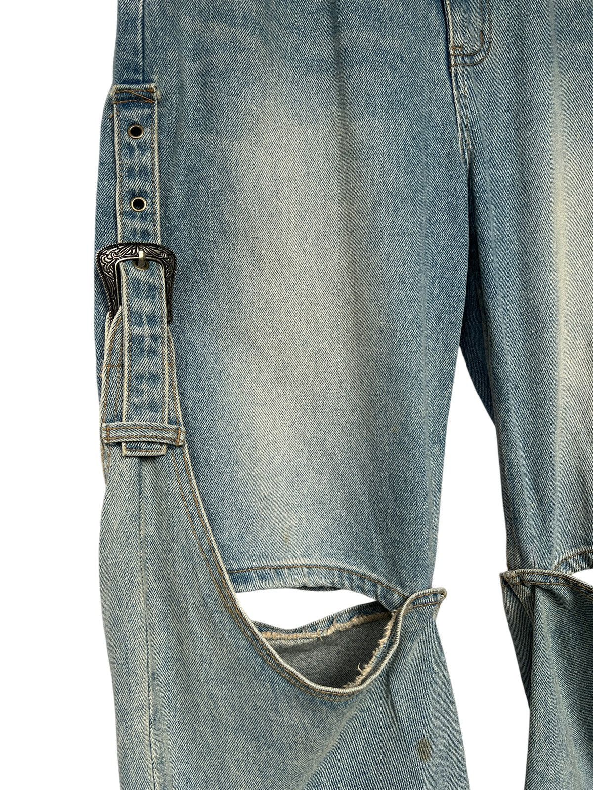 Japanese Brand Project Wave 🇰🇷 Detachable Denim Size US 30 / EU 46 - 4 Thumbnail