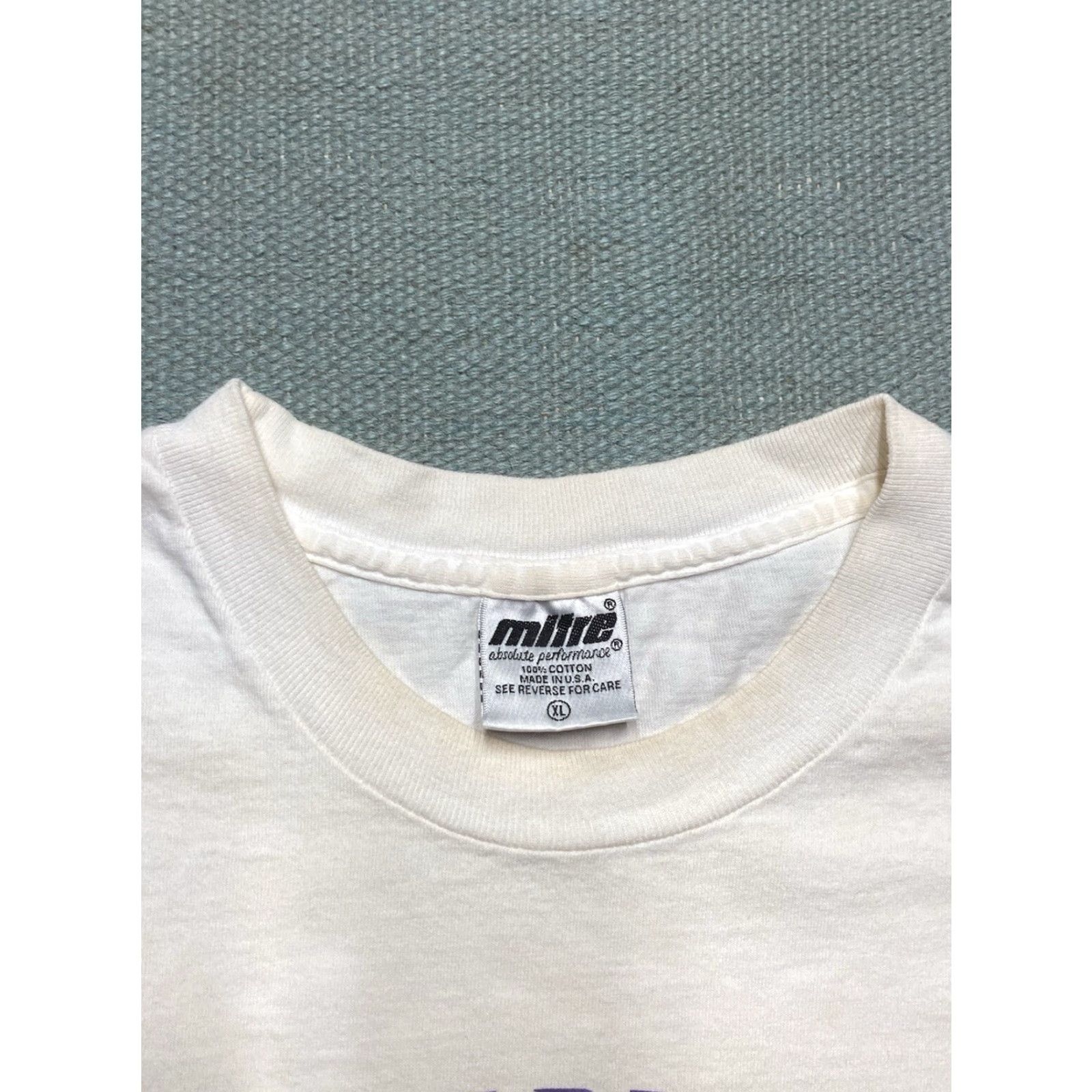 Vintage VINTAGE 90s T SHIRT Beverly Hills California Rodeo Drive single stitch Joy XL Men White California Theme Shirt Mens Short Sleeve Size US XL / EU 56 / 4 - 6 Thumbnail