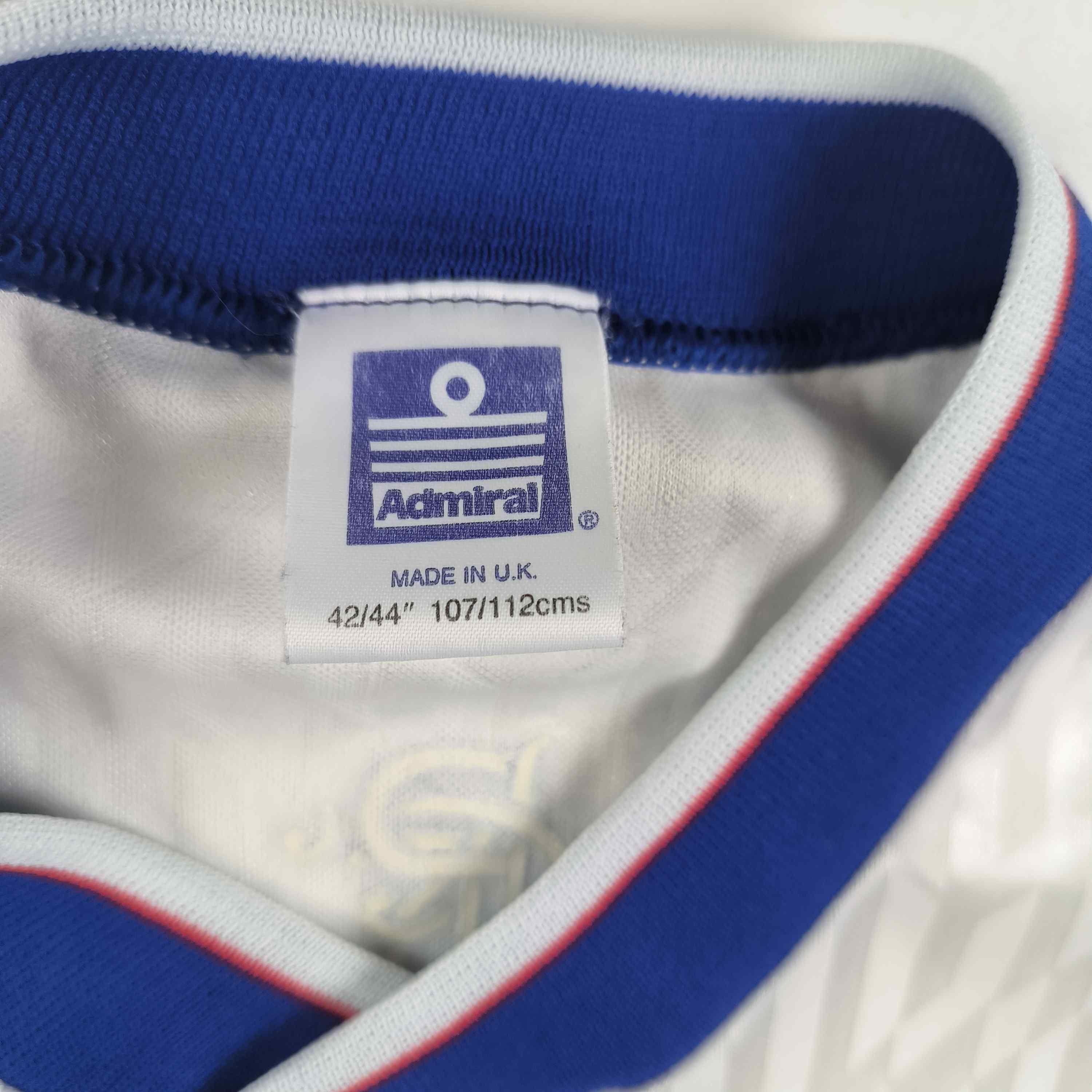 Other Rangers 1990-92 Admiral away football jersey shirt size L Size US L / EU 52-54 / 3 - 5 Thumbnail
