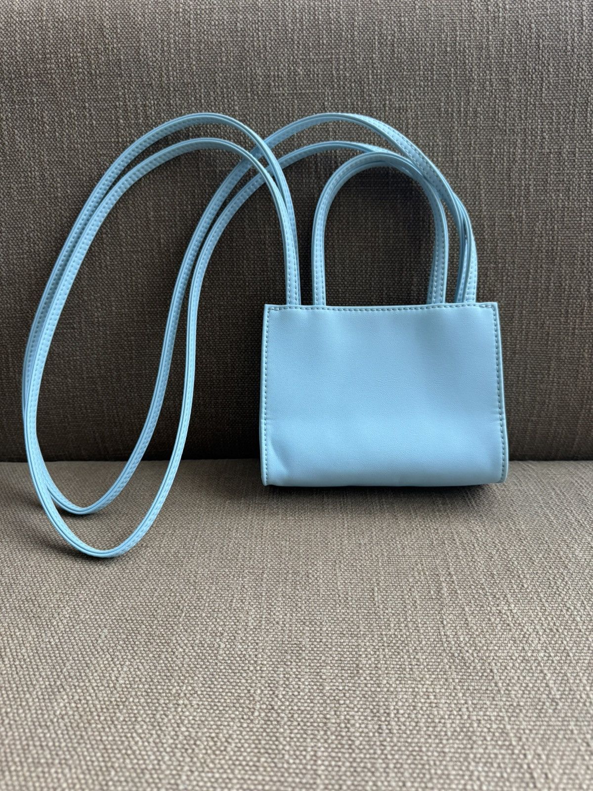 Telfar Small Shopping Bag - Pool Blue Size ONE SIZE - 2 Thumbnail