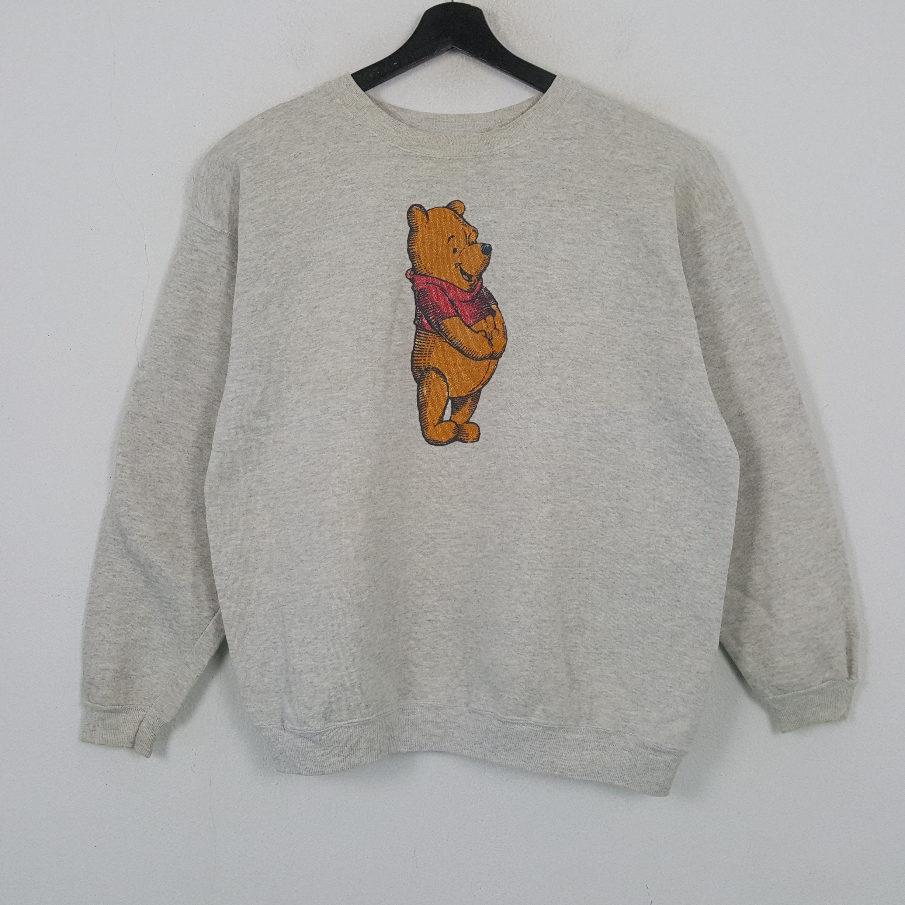 Disney The Pooh Cartoon Character Vintage Sweatshirt RR5 Size US L / EU 52-54 / 3 - 1 Thumbnail