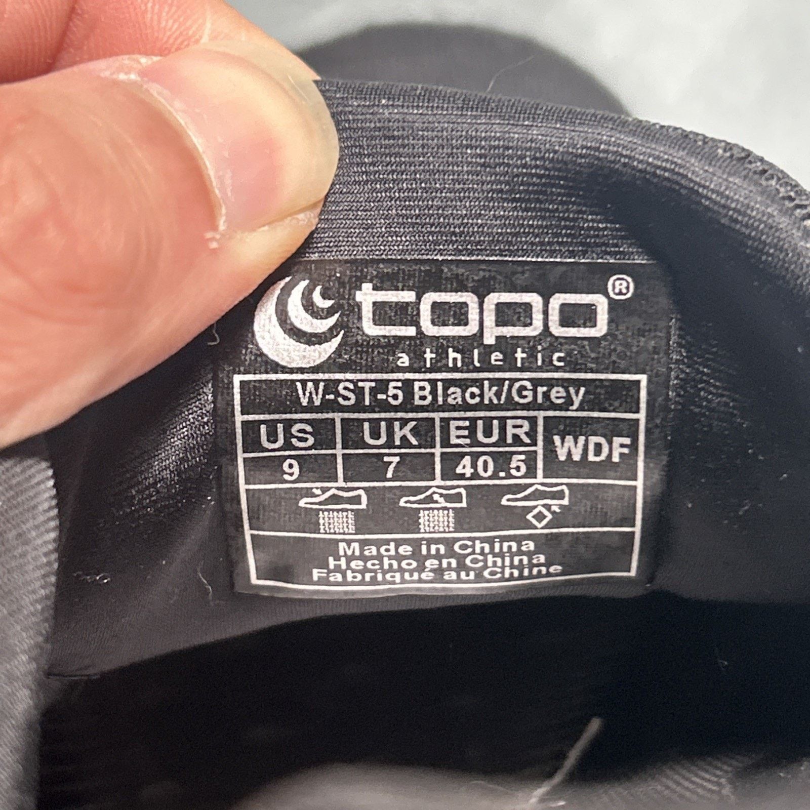 Topo Designs Topo Athletic ST-5 Running Shoes Womens 9 Rucking Escalante Size US 9 / IT 39 - 7 Thumbnail