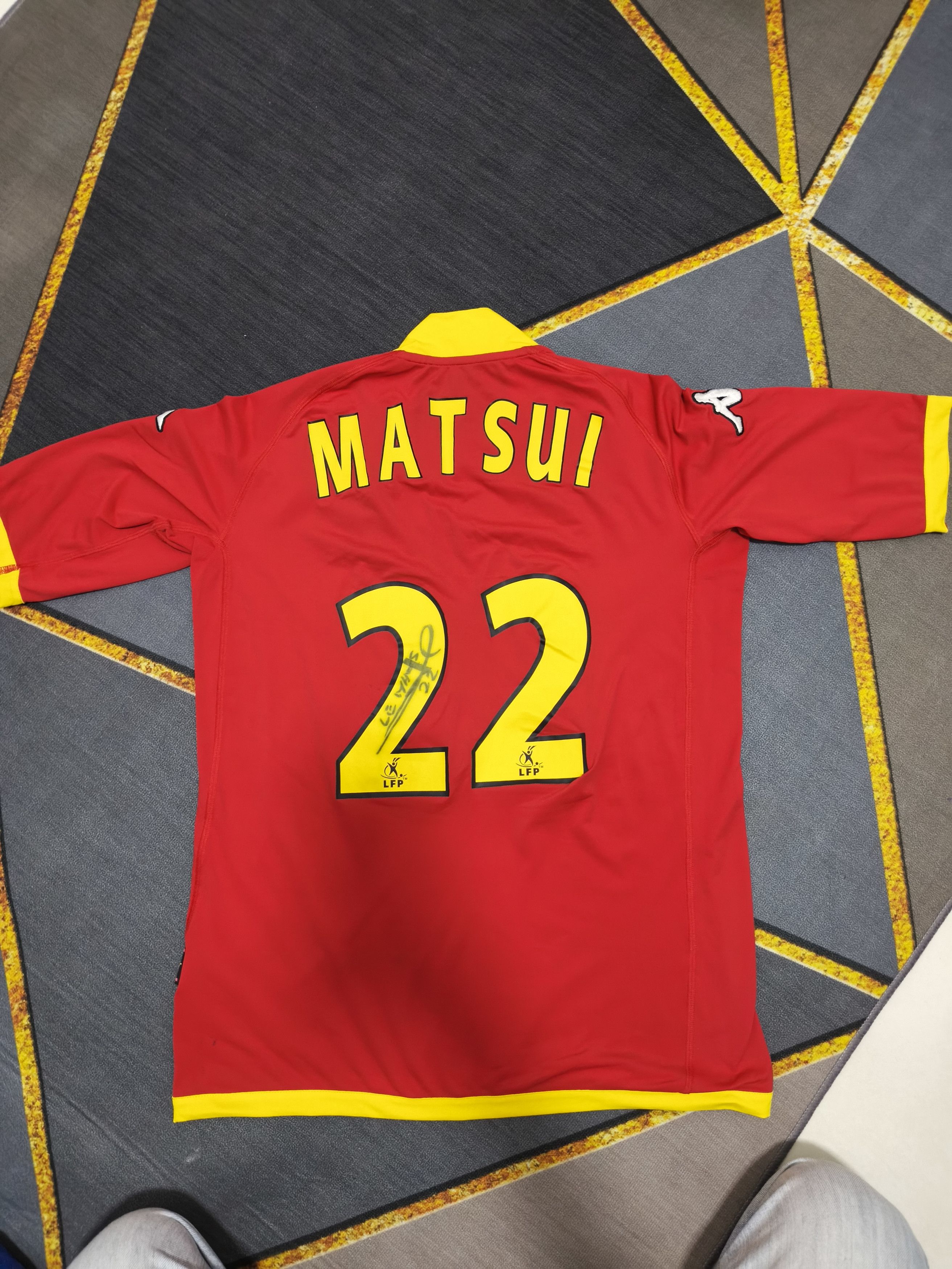 Kappa Authentic Kappa Le Mans UC 72 Jersey | Matsui #22 Size US L / EU 52-54 / 3 - 4 Thumbnail