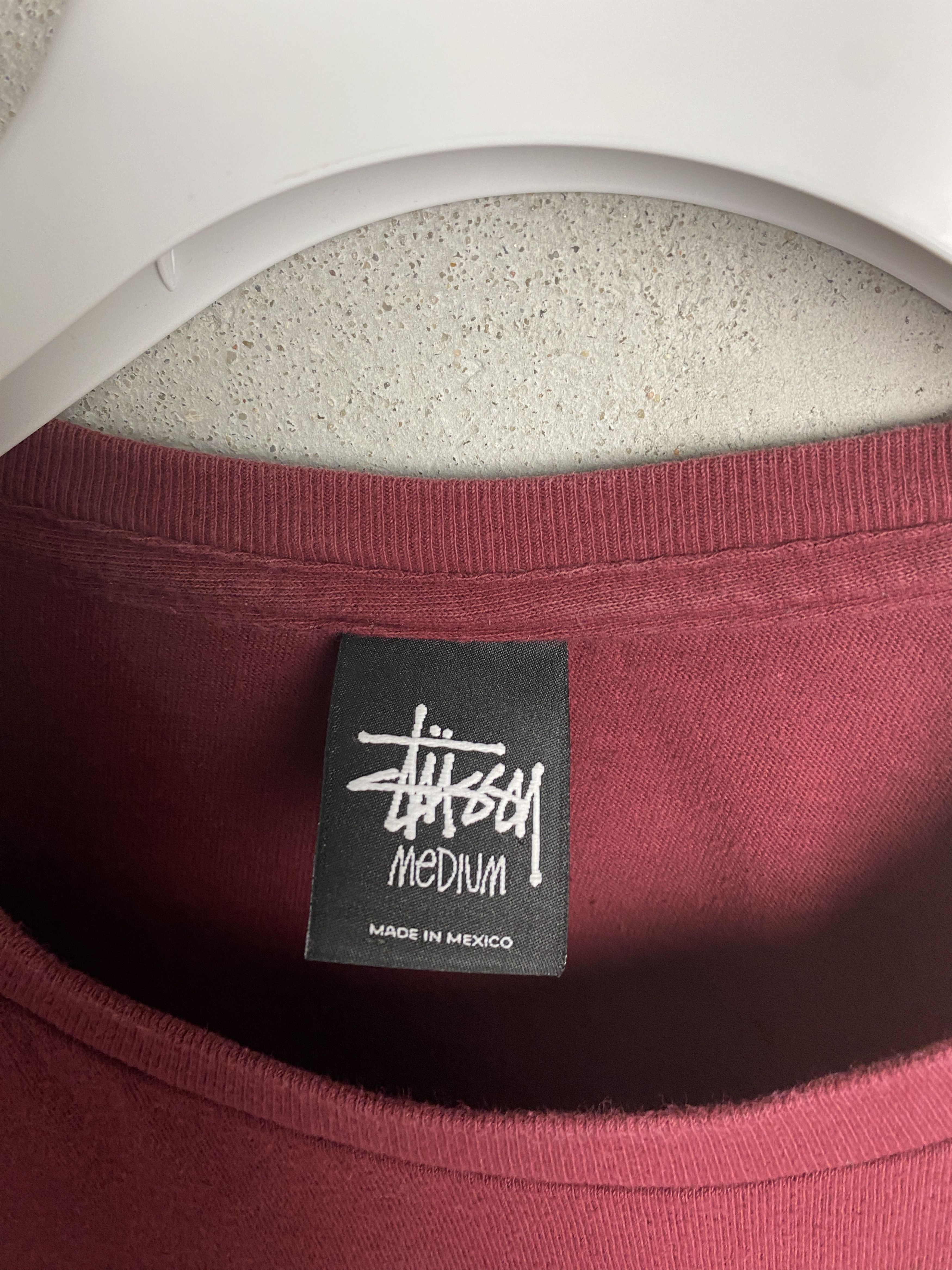 Stussy Stussy big logo t-shirt tee skate rap hip hop Size US M / EU 48-50 / 2 - 3 Thumbnail