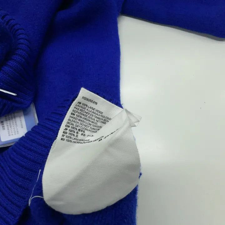 AMI AMI Blue Logo Knit Turtleneck Sweater -2507 Size US M / EU 48-50 / 2 - 6 Thumbnail