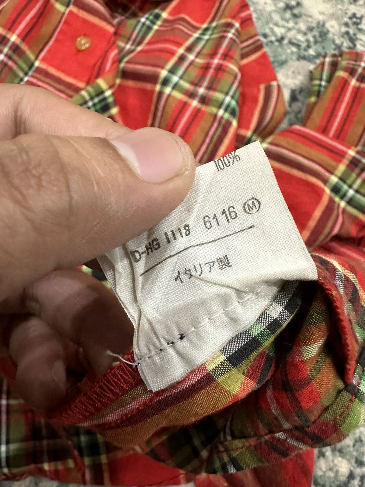 Vivienne Westwood Vivienne Westwood OG Red Tartan Shirt Size XS / US 0-2 / IT 36-38 - 9 Thumbnail