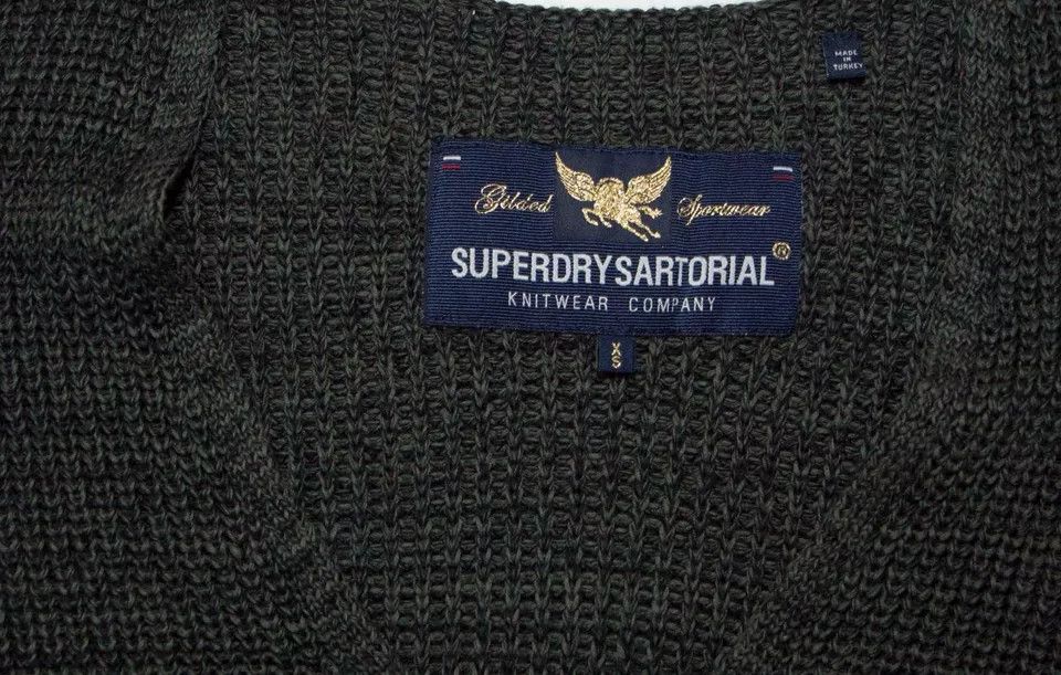 Superdry SUPERDRY JUMPER KNITWEAR V NECK SIZE S ( LABEL XS) Size US S / EU 44-46 / 1 - 4 Thumbnail