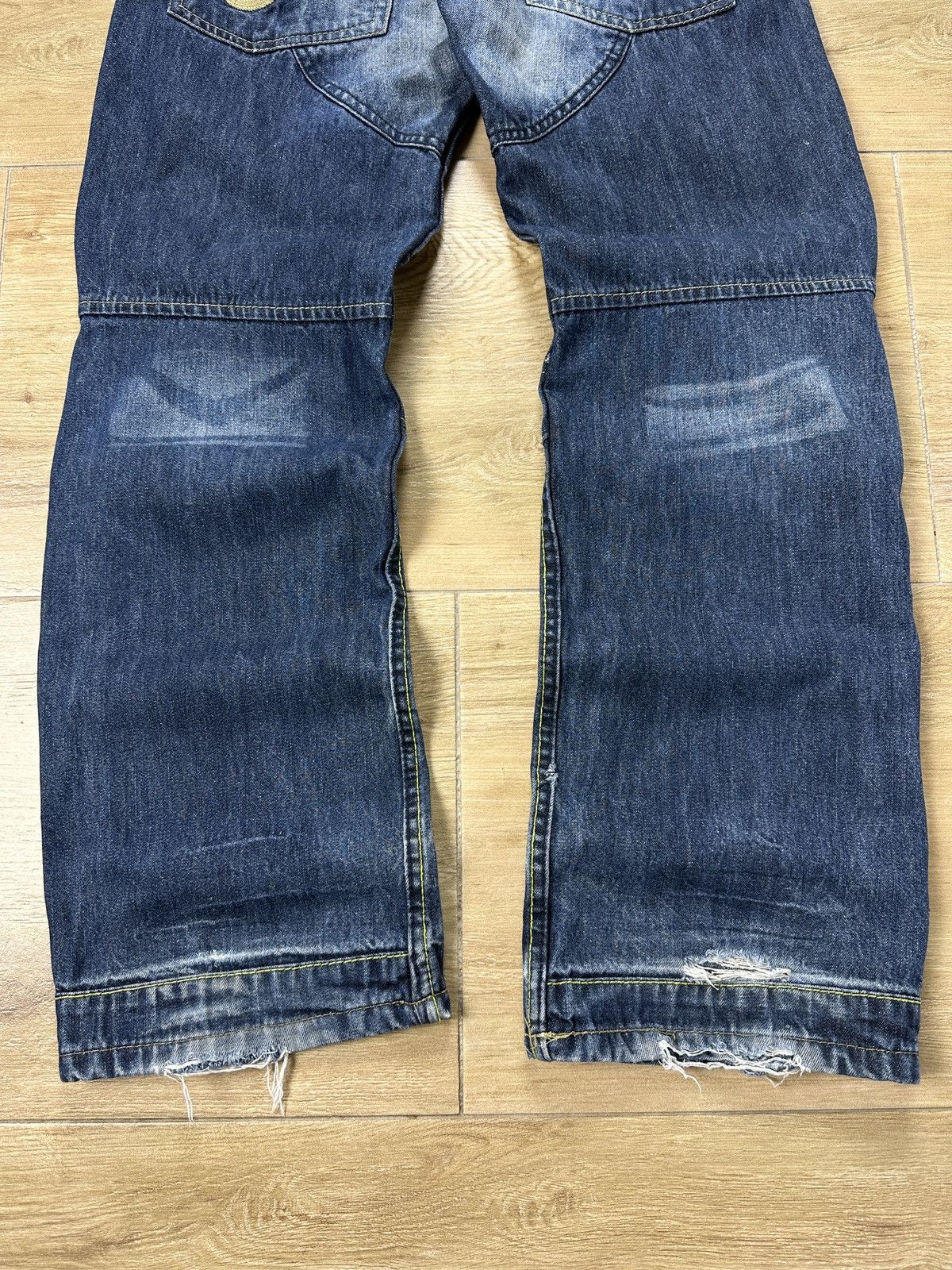 G-Star × Vintage Vintage Y2K G-Star Raw 96 Elwood 5620 Embroidery Logo Pants Size US 28 / EU 44 - 3 Thumbnail