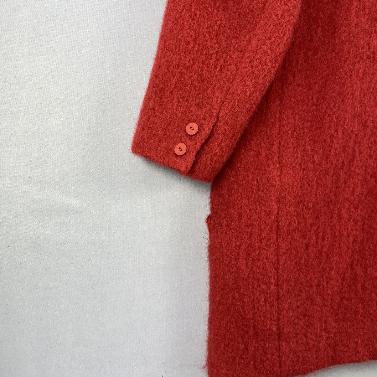 Gap Vintage Mohair Long Coat Jacket Size S / US 4 / IT 40 - 6 Thumbnail