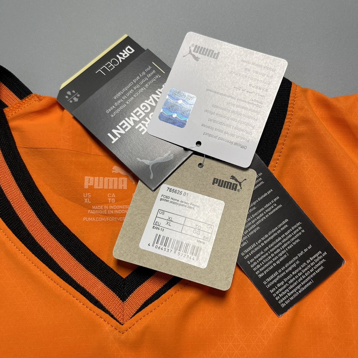 Puma × Vintage NWT SHAKHTAR PUMA 2022/2024 FOOTBALL HOME JERSEY #8 SUDAKOV Size US XL / EU 56 / 4 - 8 Thumbnail