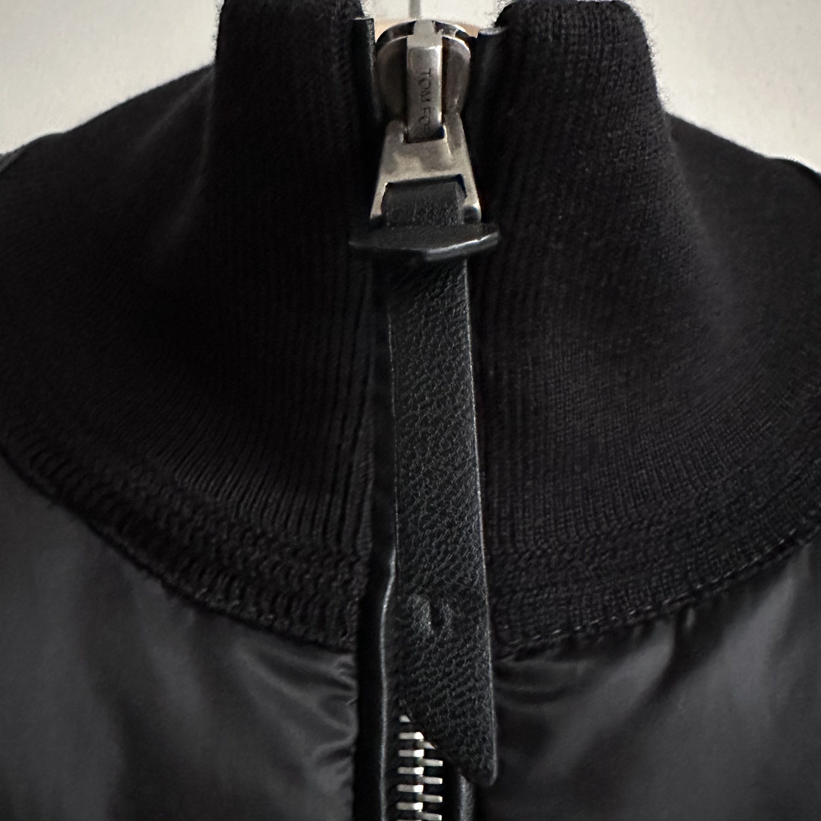 Tom Ford Tom Ford Nylon Down Front Blouson Black Size US M / EU 48-50 / 2 - 2 Thumbnail