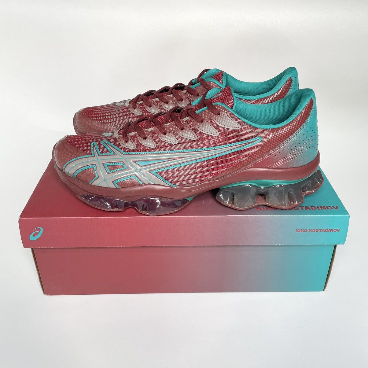 Asics × Kiko Kostadinov Gel-Quantum Levitrack Red Brick / Blue Grass Size US 13 / EU 46 - 1 Thumbnail