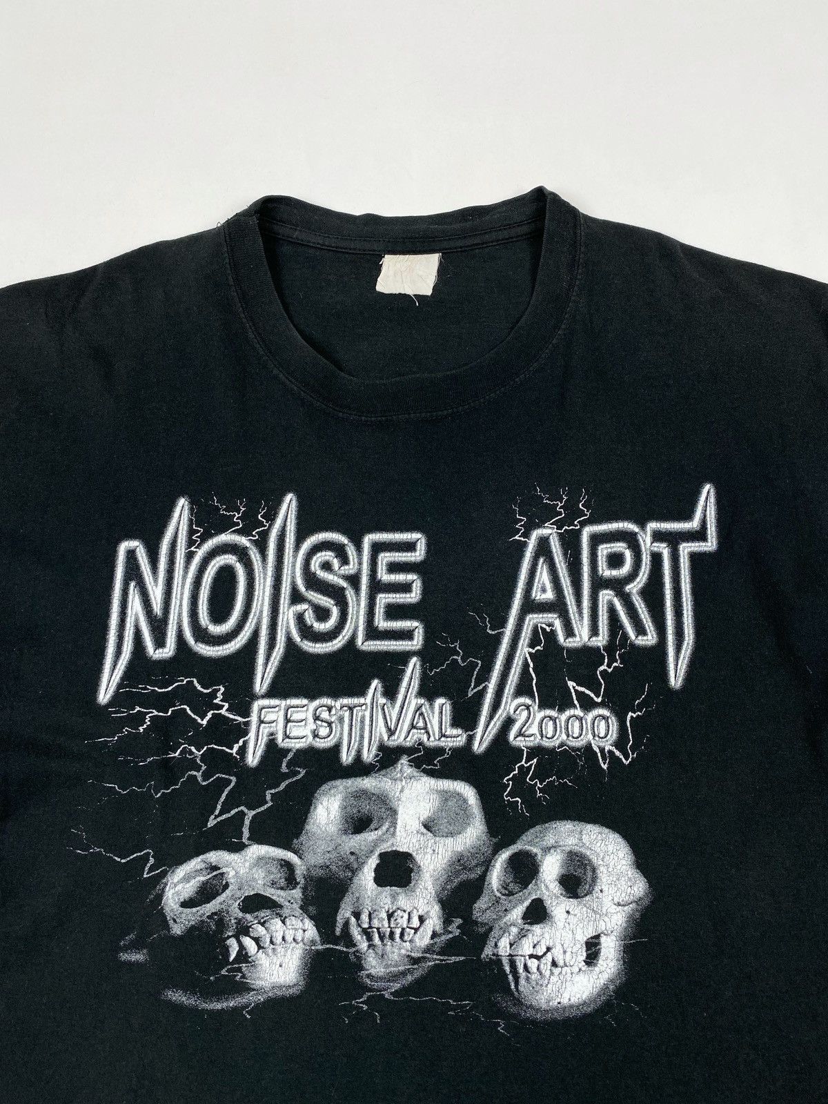 Band Tees 2000 Vintage Noise Art Black Metal Festival Austria Tee Size US XL / EU 56 / 4 - 3 Thumbnail