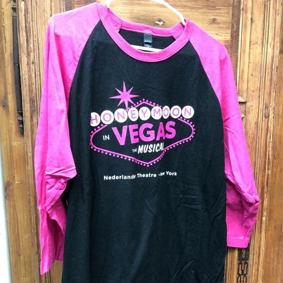 Other Honeymoon In Vegas The Musical T Shirt Top Size XL / US 12-14 / IT 48-50 - 1 Thumbnail