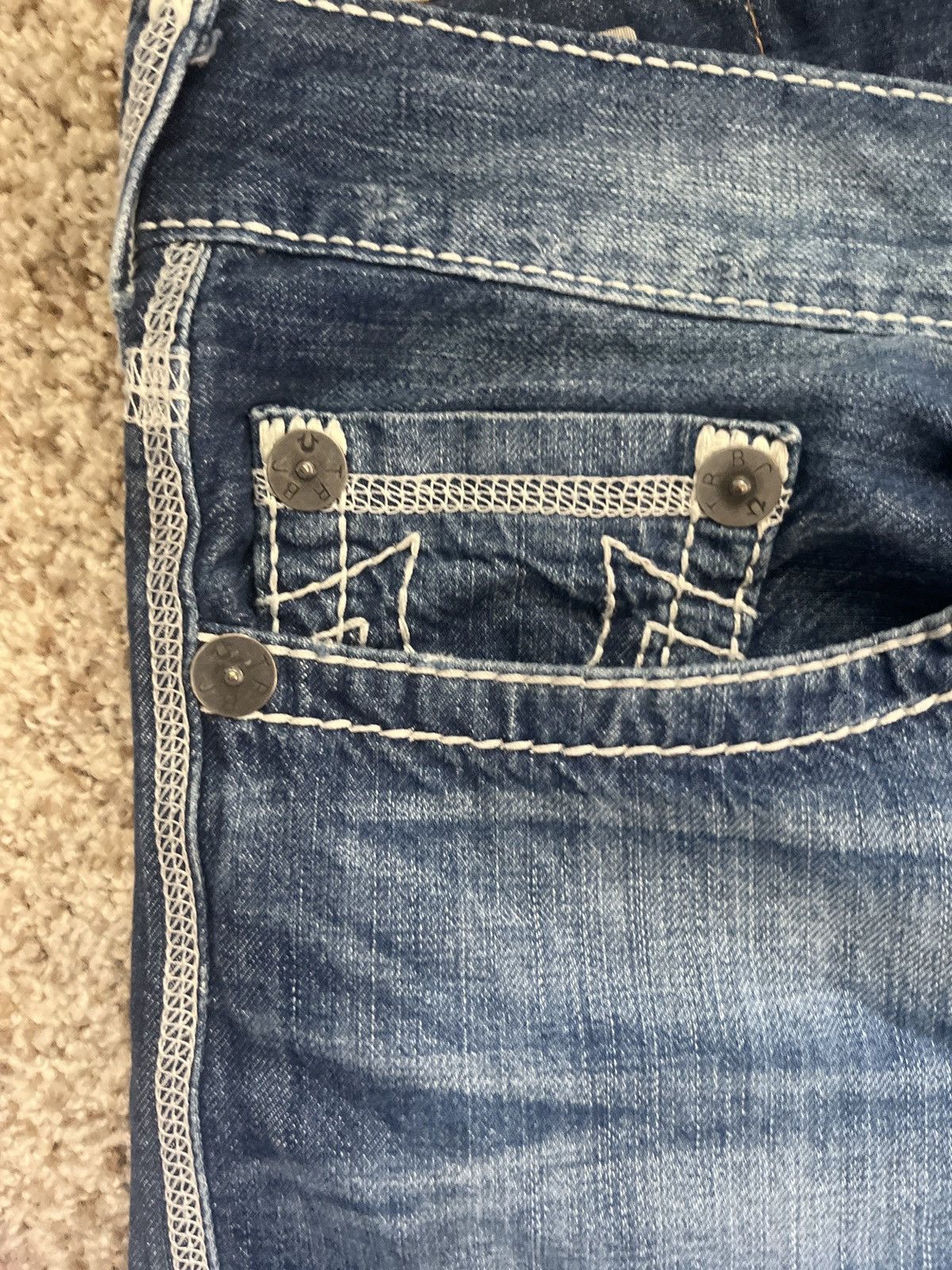 True Religion × Vintage True Religion Jeans Size US 40 / EU 56 - 3 Thumbnail