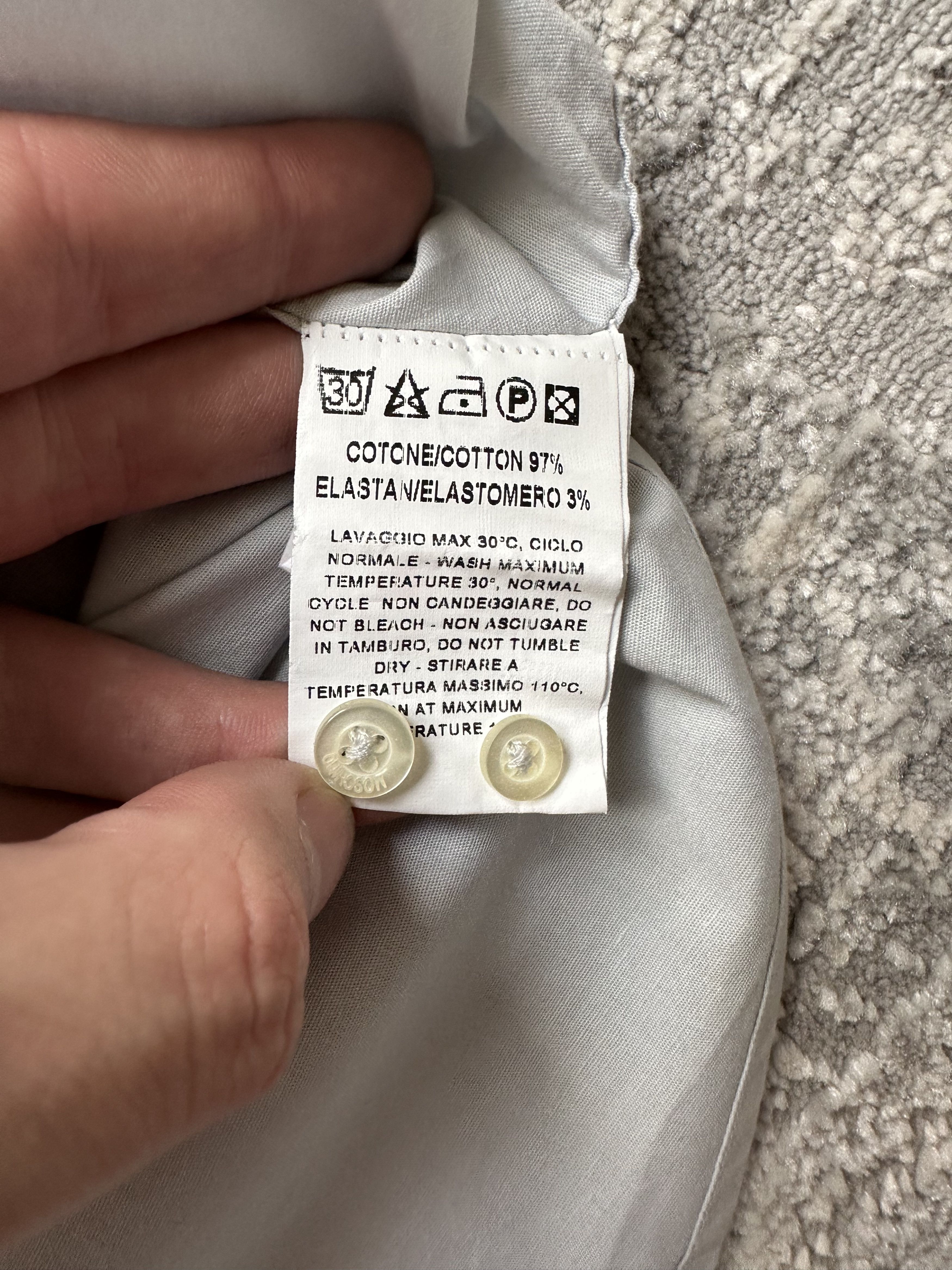 Moschino Moschino shirt Size US L / EU 52-54 / 3 - 7 Thumbnail