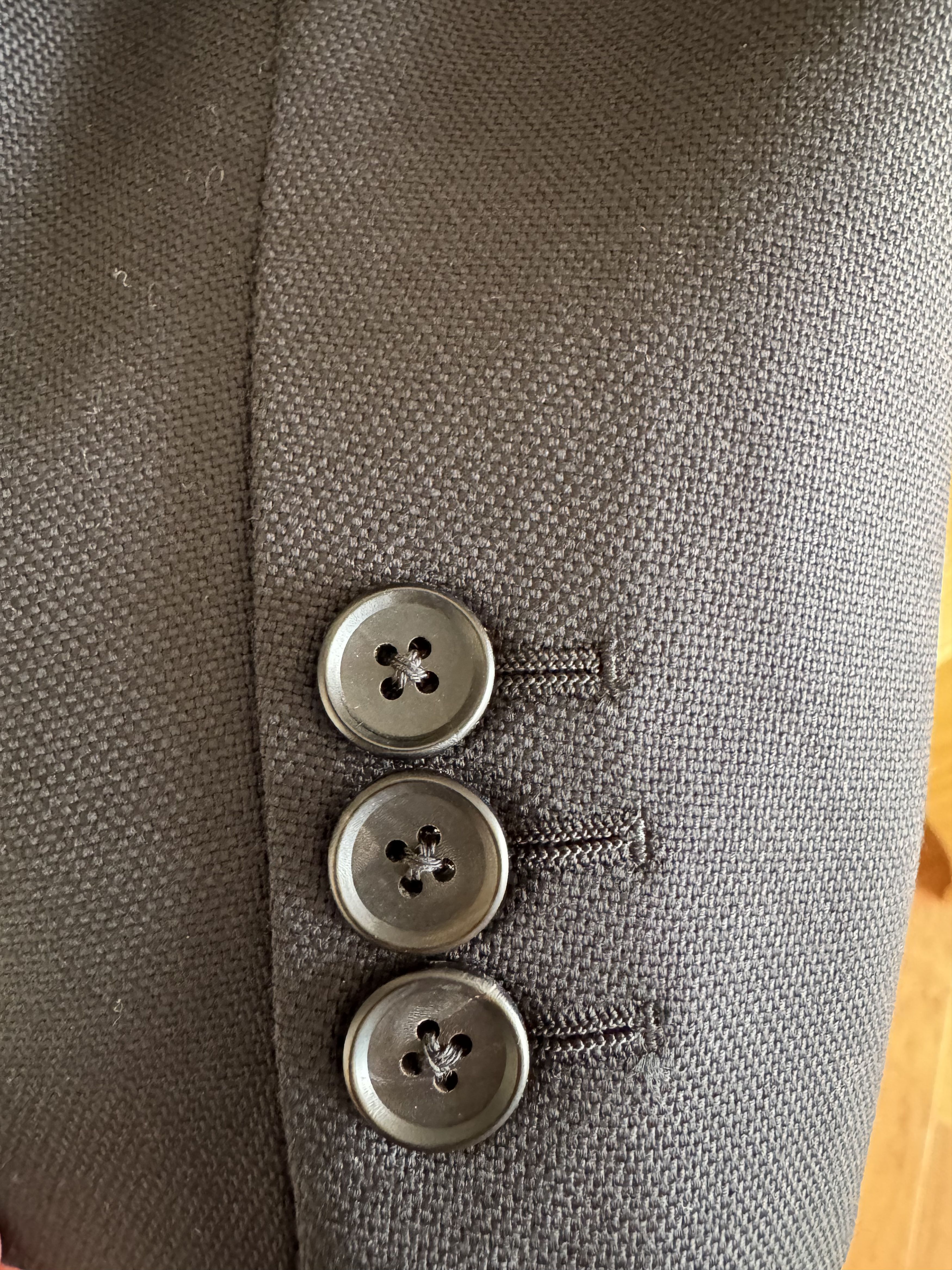 Japanese Brand Double-Breasted Wool Coat Size US S / EU 44-46 / 1 - 6 Thumbnail