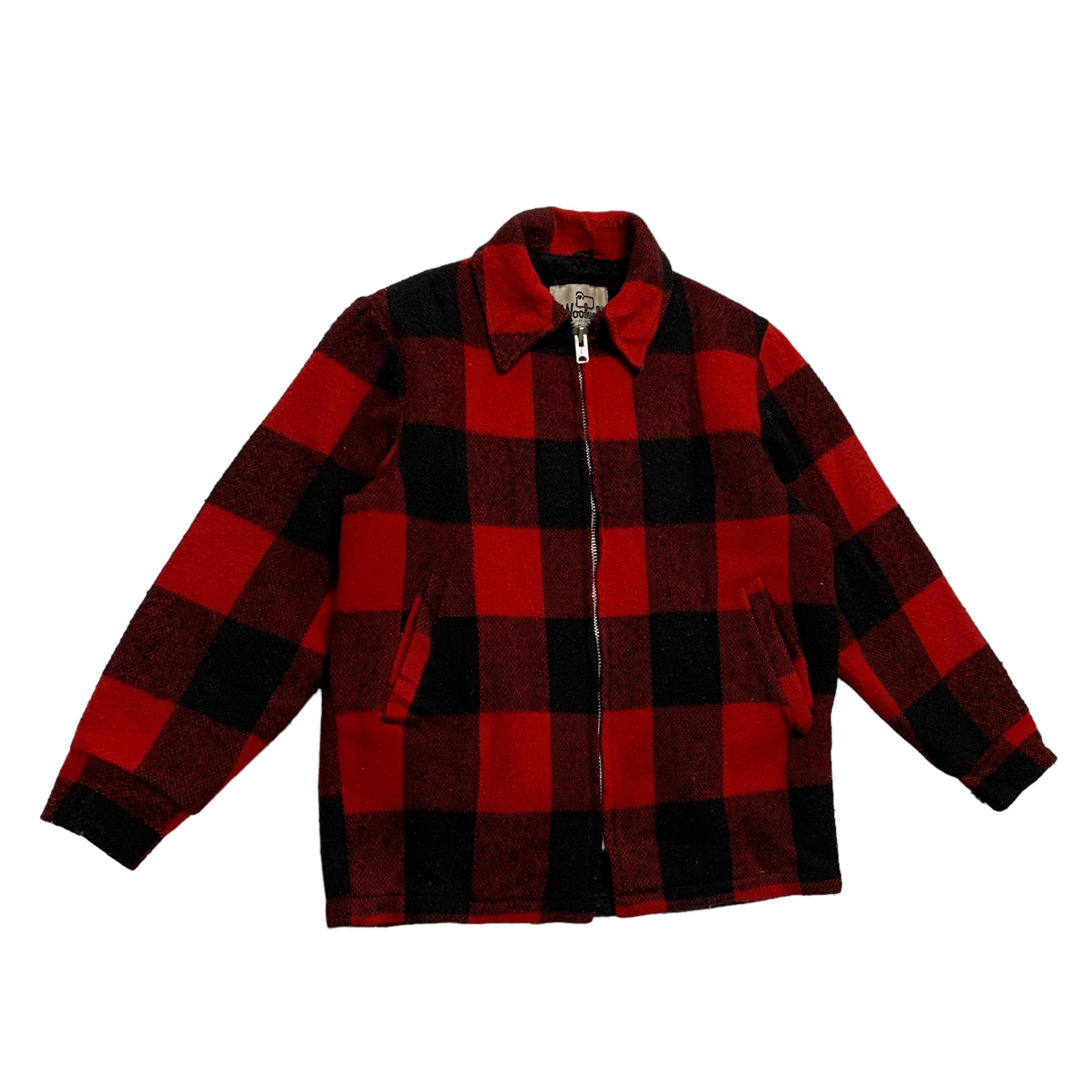Vintage Vintage 60s Woolrich Tartan Talon Zipper Jacket Size US M / EU 48-50 / 2 - 2 Thumbnail