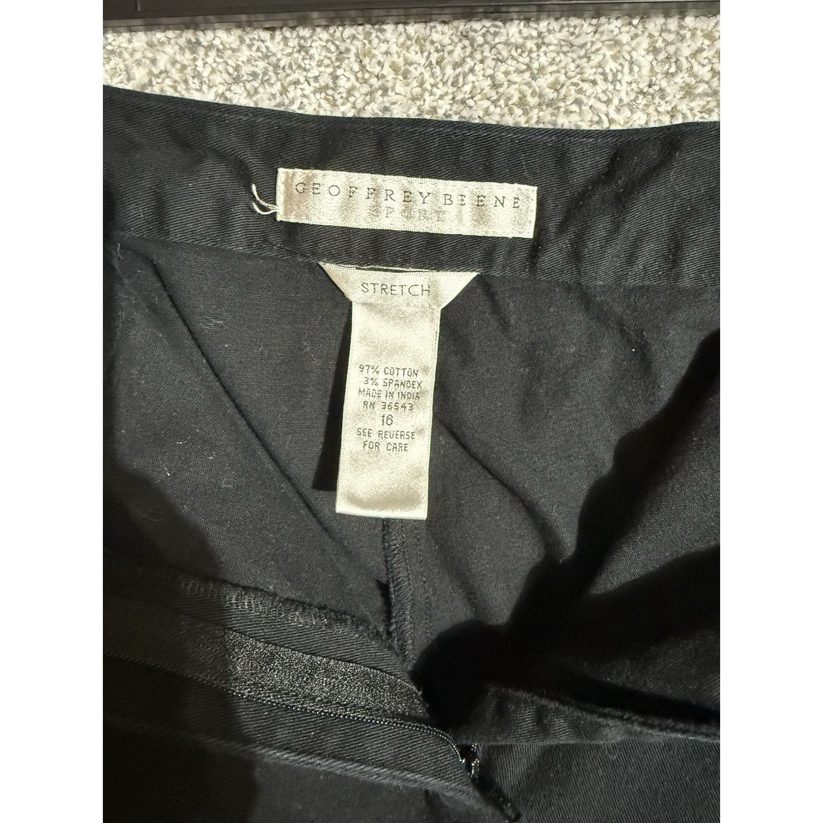 Geoffrey Beene Vintage 90s Y2K Geoffrey Beene Capri Women 16 Embroidered Size 38" / US 16 / IT 52 - 10 Thumbnail