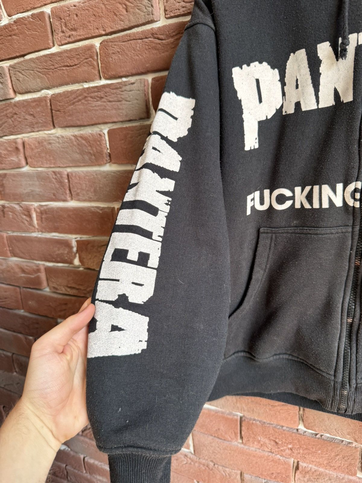 Band Tees Rare Vintage Pantera Vulgar Display Hoodie Metal Band Grail Size US M / EU 48-50 / 2 - 3 Thumbnail