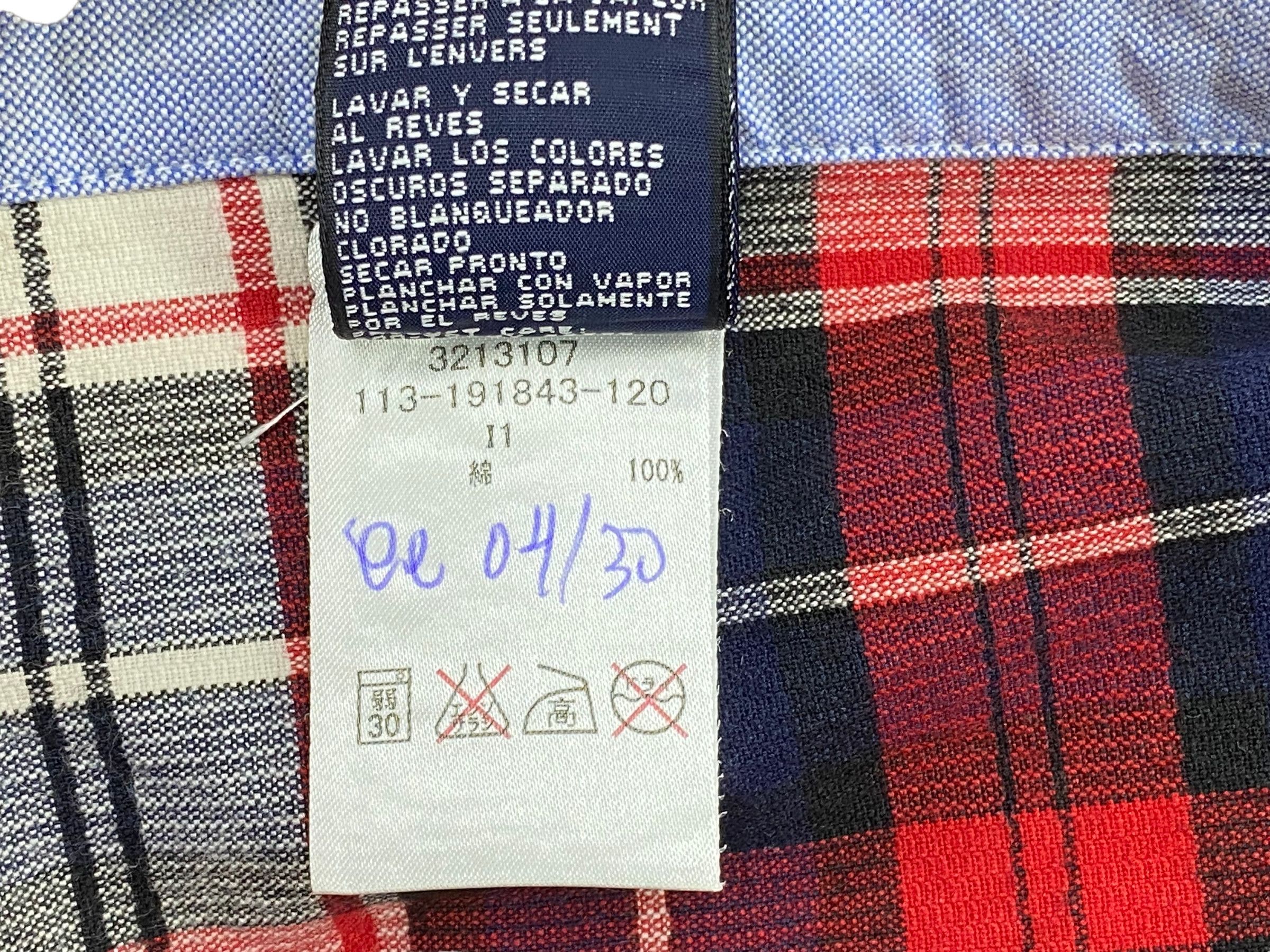 Tommy Hilfiger × Vintage TVintage Tommy Hilfiger Tartan Check Shirt 90s Preppy XL Size US S / EU 44-46 / 1 - 8 Thumbnail