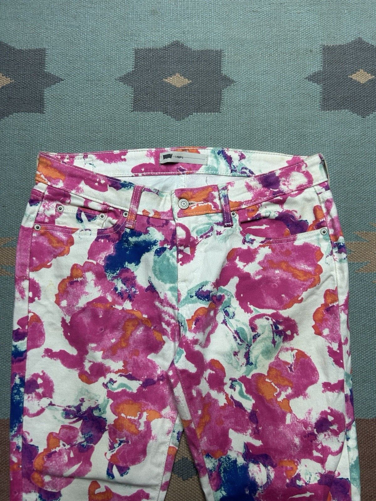 Levi's Levi's Women’s Slim Legging Skinny Jeans tie dye 32x30 Size 32" / US 10 / IT 46 - 3 Thumbnail