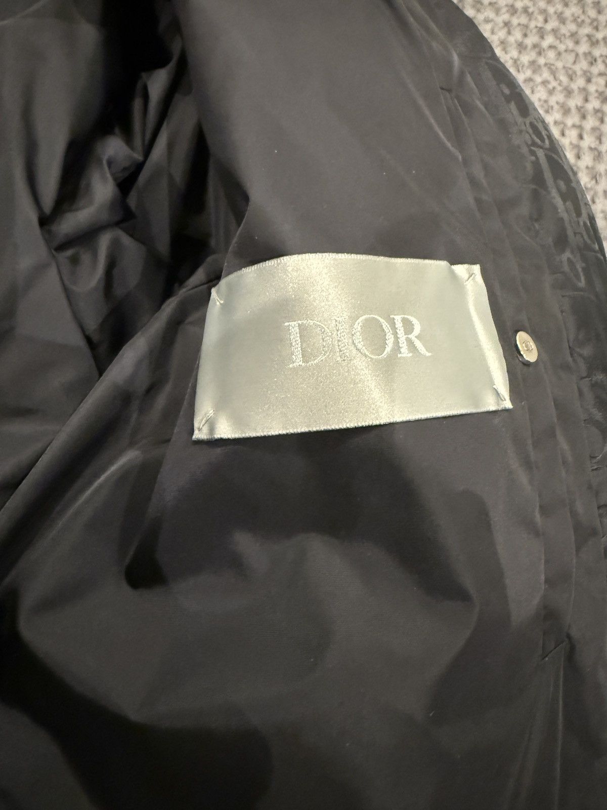 Dior DIOR OBLIQUE DOWN JACKET PUFFER Size US L / EU 52-54 / 3 - 3 Thumbnail
