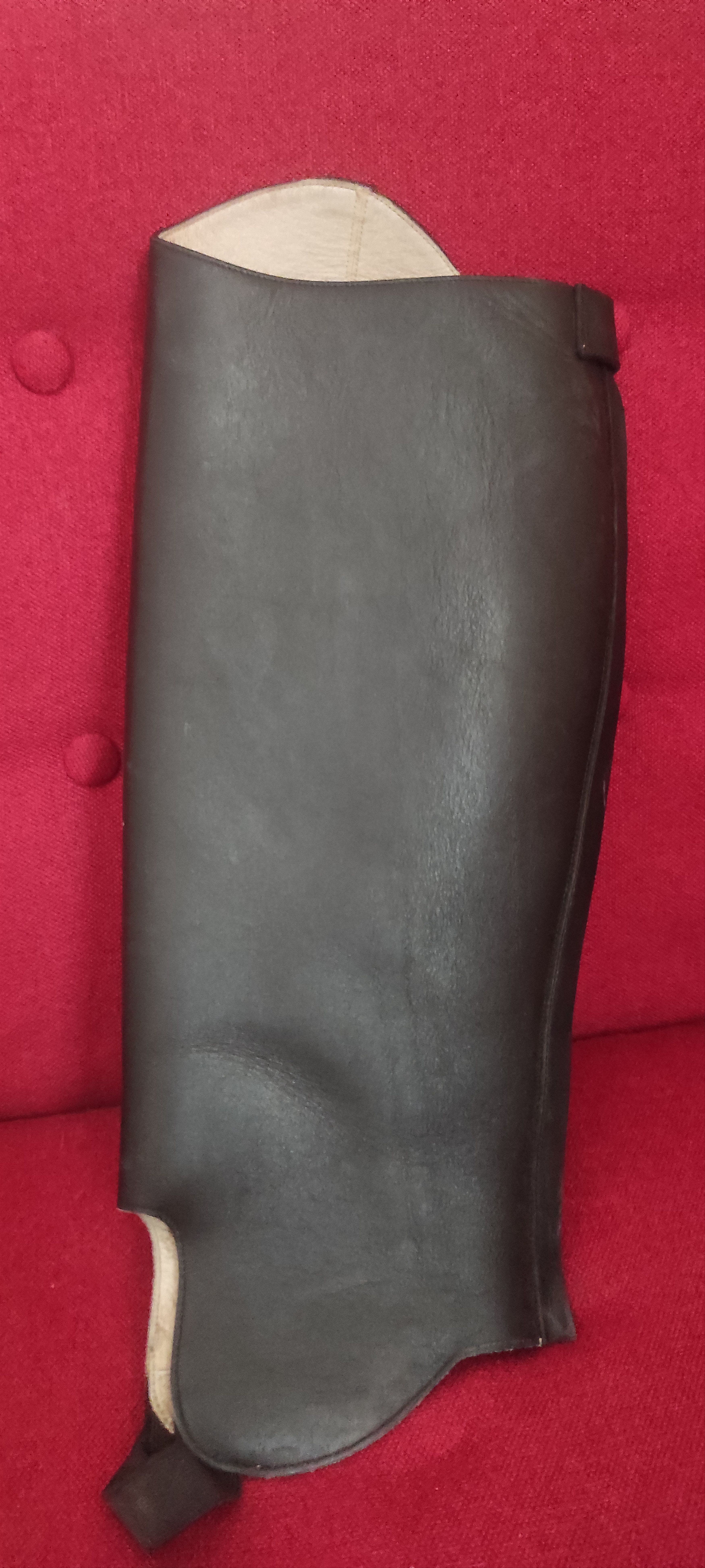 Leather Petrie Genuine Cowhide Leather Chaps Elastic Back Size US 7 / IT 37 - 7 Thumbnail