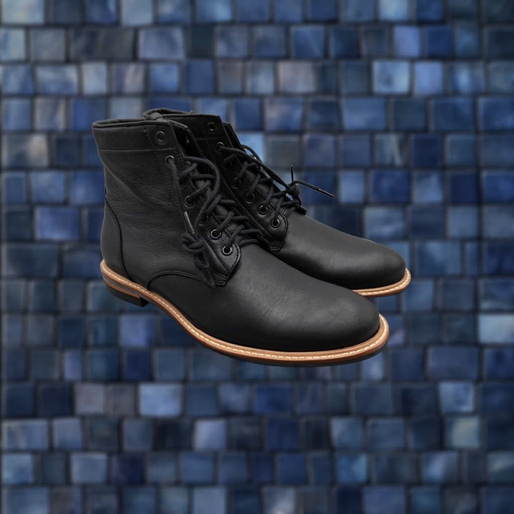 Nisolo All-Weather Andres Boot Mens Size 11.5 Black Leather  display picture 2