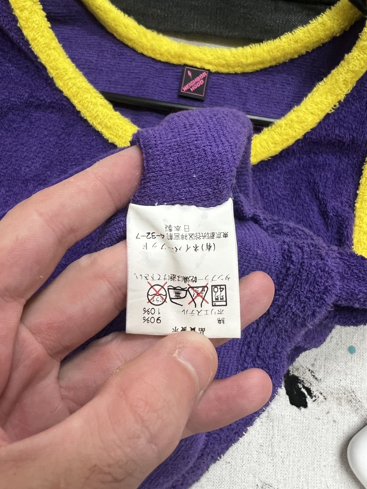 Neighborhood Vintage Pink Label Neighborhood Japan Terry Cloth Tank Top Size US S / EU 44-46 / 1 - 7 Thumbnail