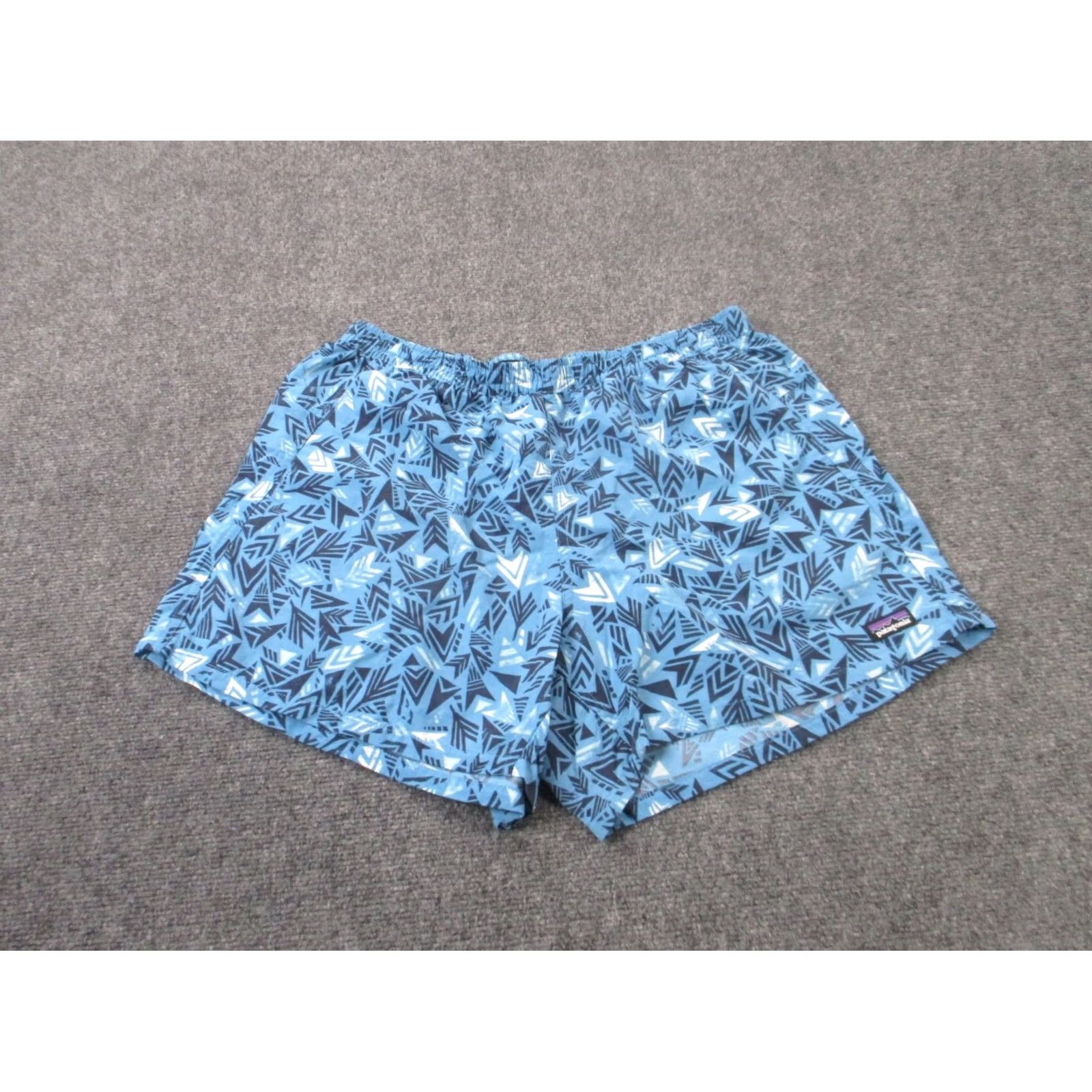 Patagonia Patagonia Shorts Womens L Aztec Nylon Baggies Outdoors Lightweight Run Beach Size 36" / US 14 / IT 50 - 2 Thumbnail