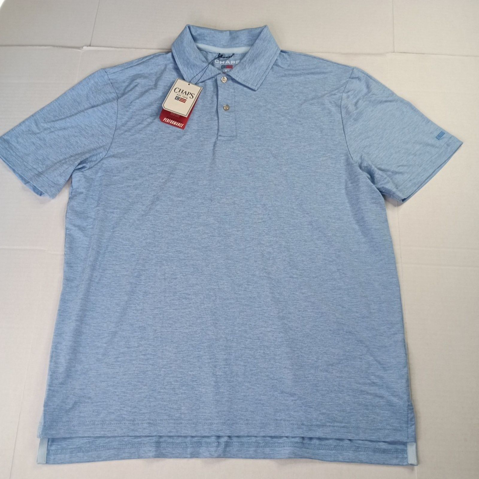 Chaps Chaps Everyday Performance Polo Shirt Men's Size L Blue Size US L / EU 52-54 / 3 - 1 Thumbnail