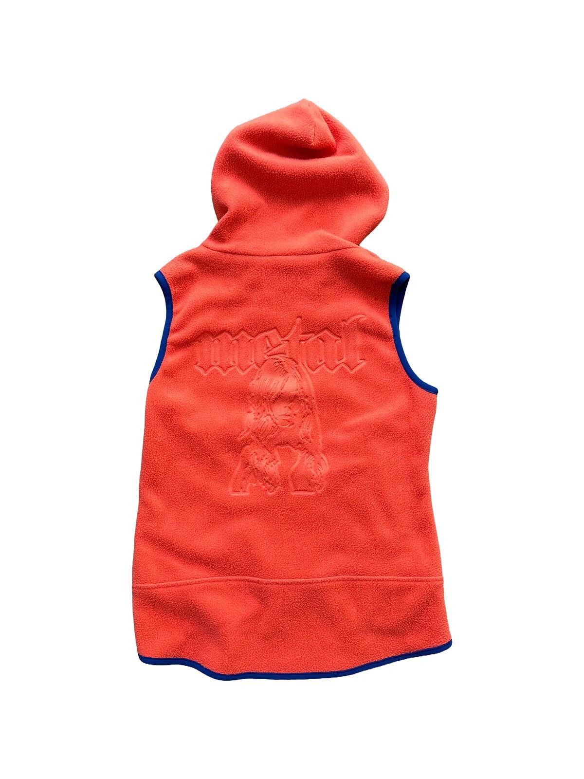 Hysteric Glamour Hysteric Glamour Embossed Fleece Vest Hoodie Orange S Size US S / EU 44-46 / 1 - 4 Thumbnail