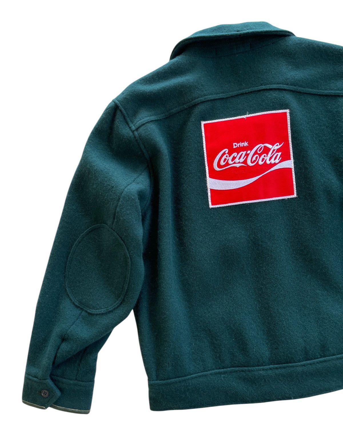 Coca Cola 1970s Japanese Coca Cola Wool Workers Jacket Size US M / EU 48-50 / 2 - 7 Thumbnail
