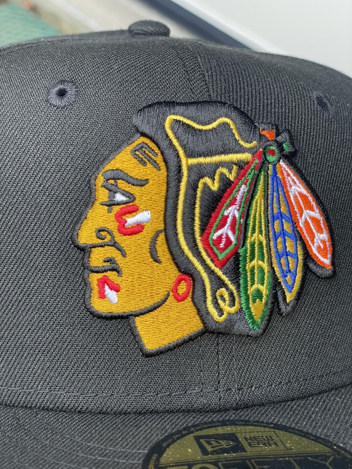 New Era × Topperz New Era 59fifty Chicago Blackhawks size 7 1/4 Size ONE SIZE - 5 Thumbnail