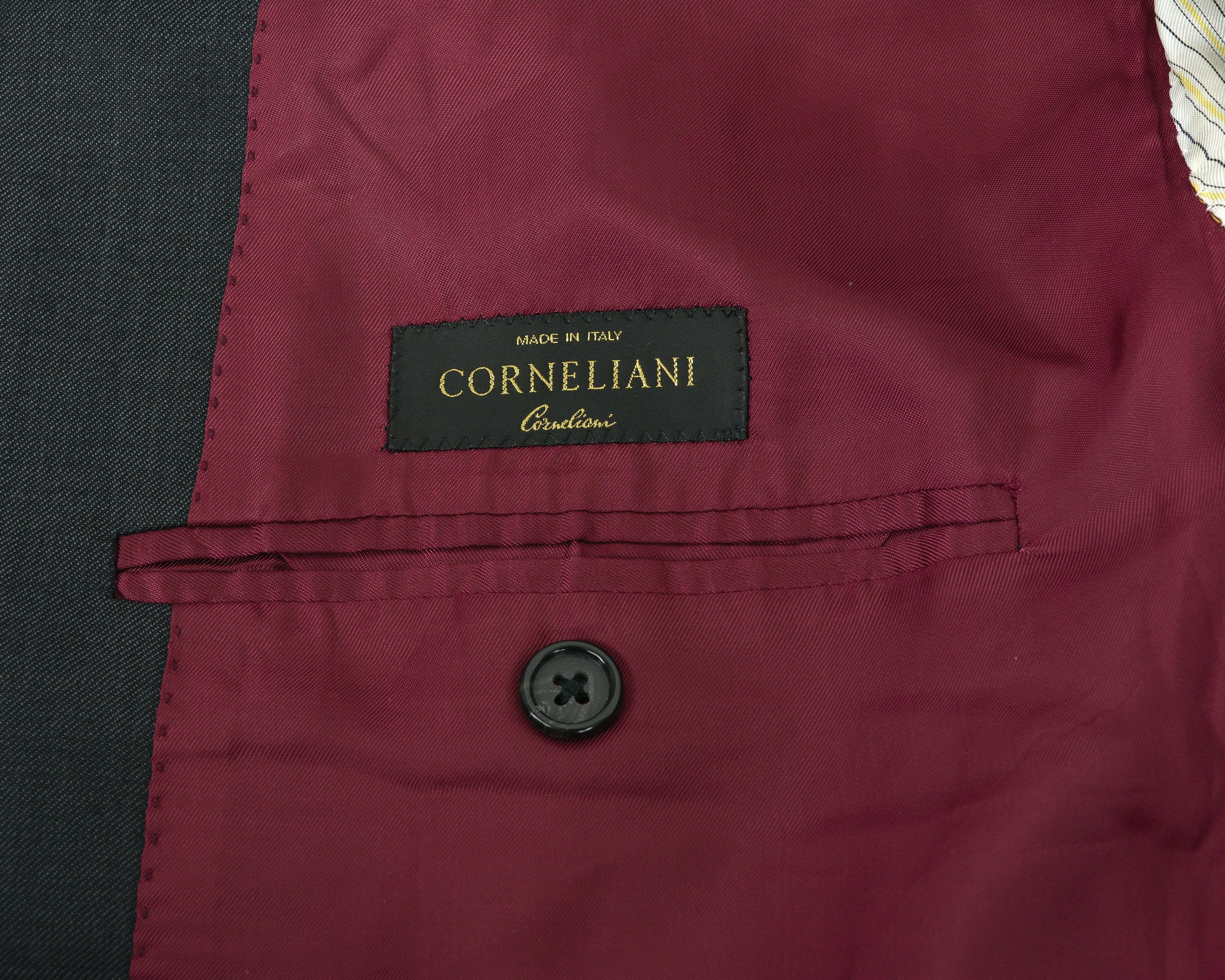 Corneliani Blazer US 44S UK Extrafine WOOL Jacket Sport Coat Suit xl Size 44S - 6 Thumbnail