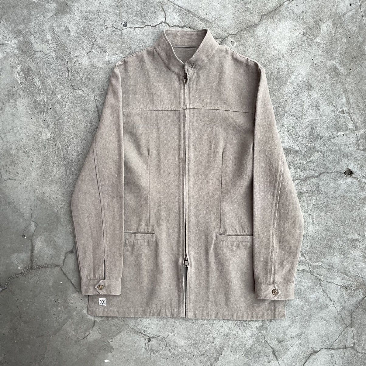 Vintage Vintage Hemp Coat Zip Jacket 00s «The Earth Collection» Size US M / EU 48-50 / 2 - 1 Thumbnail