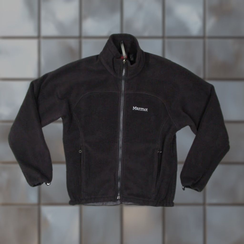 Marmot Marmot Jacket Mens Small Black Full Zip Fleece Long Sleeve Pockets Zip Vented Workwear Hiking Outdoor Size US S / EU 44-46 / 1 - 1 Thumbnail